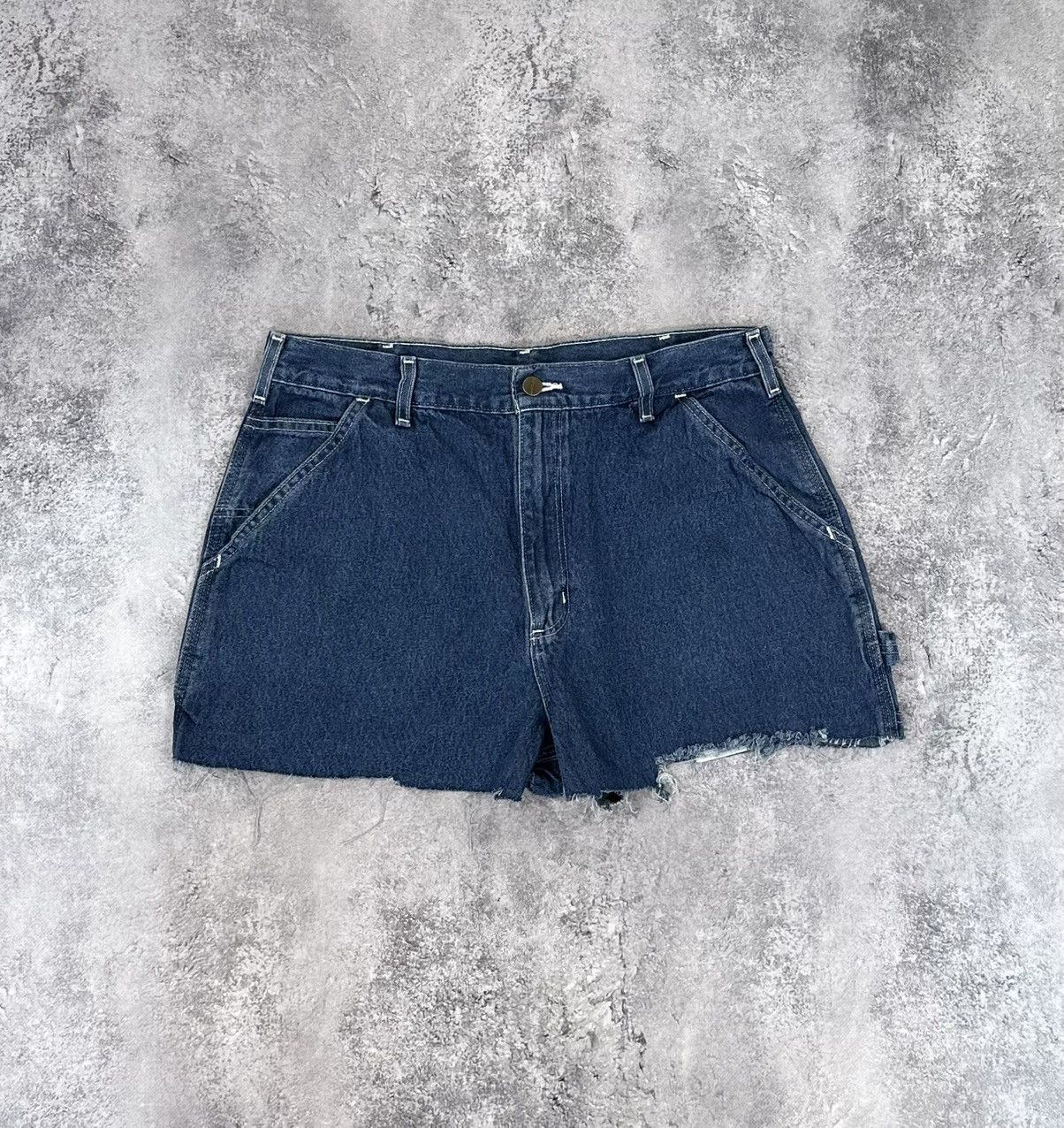 Carhartt Vintage Carhartt USA Distressed Cargo Opium Hype Work Shorts Size US 34 / EU 50 - 2 Thumbnail
