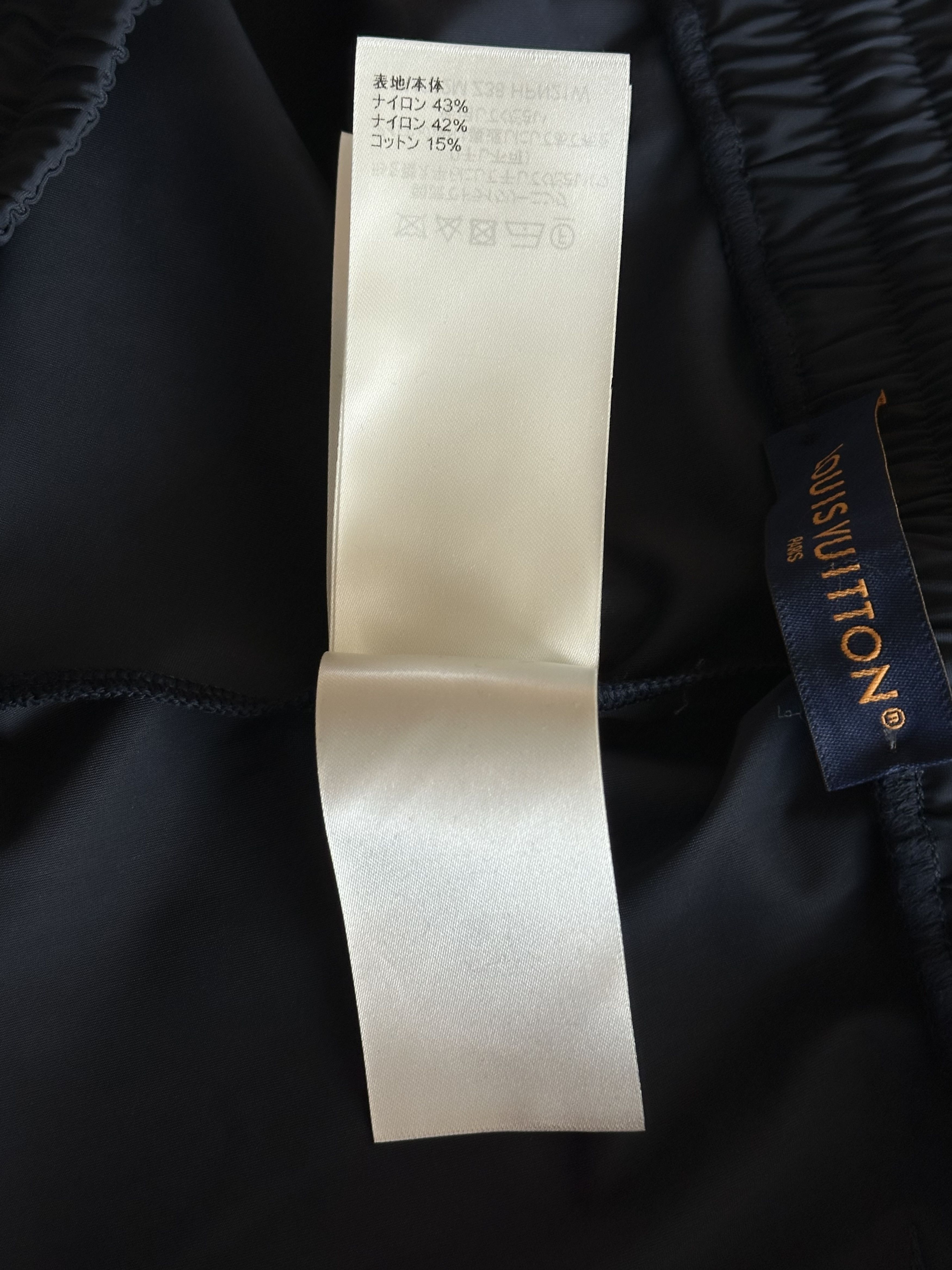 Louis Vuitton Louis Vuitton Navy & Beige Monogram Trackpants Size US 40 / EU 56 - 7 Thumbnail