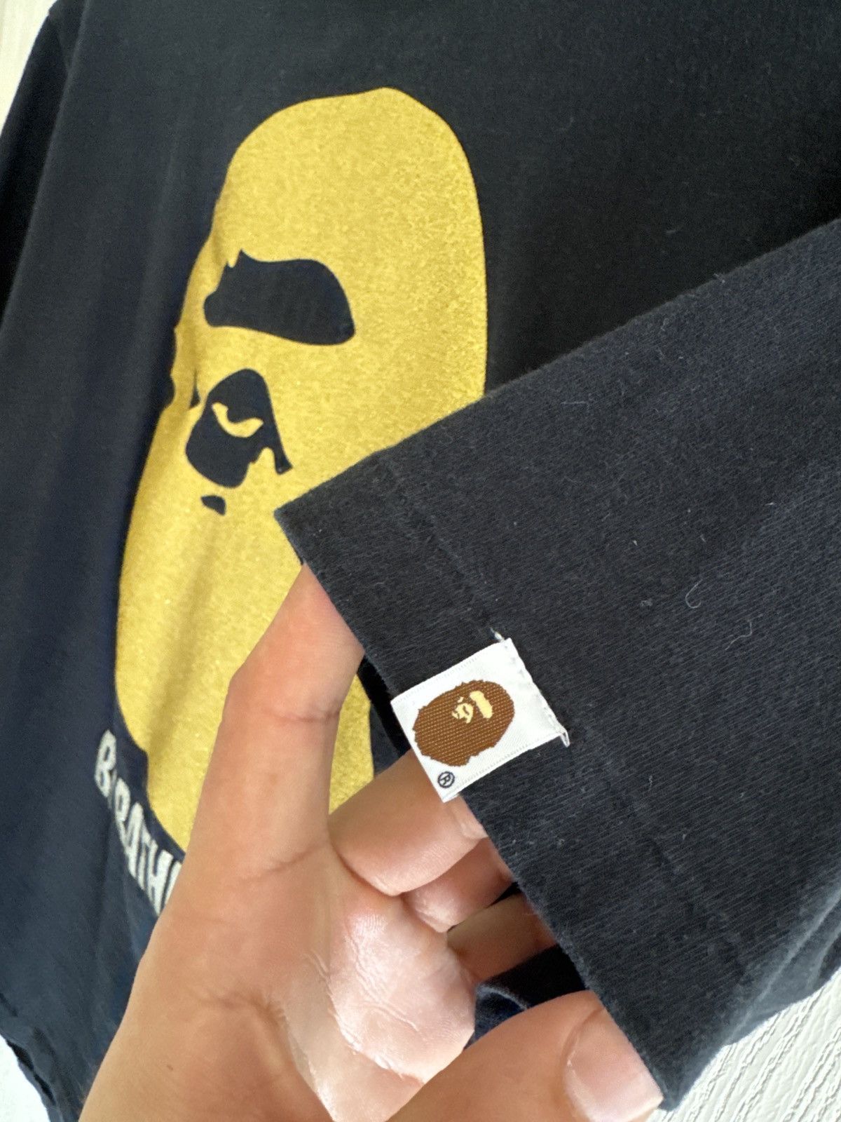 Bape Bape Glitter Print Tee Size US L / EU 52-54 / 3 - 2 Thumbnail