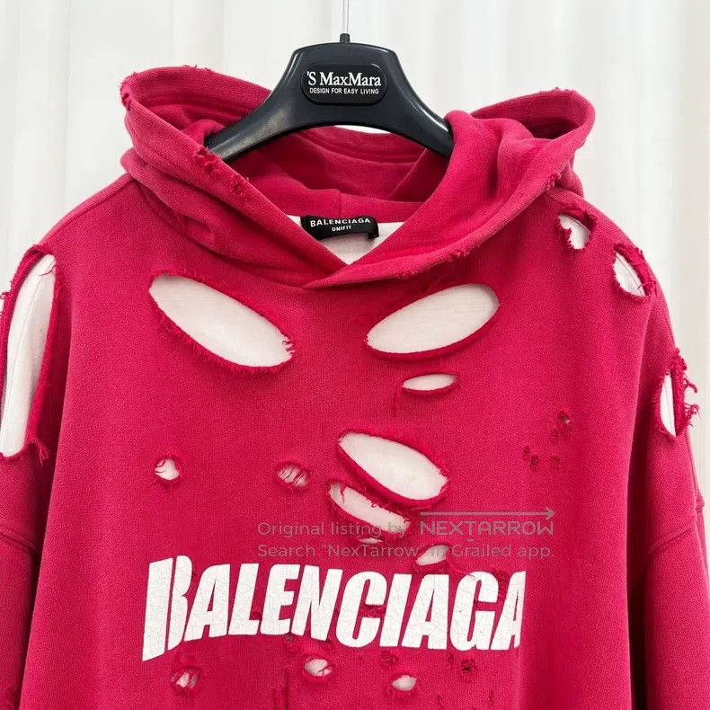 Balenciaga Balenciaga hoodie Size US XXS / EU 40 - 3 Thumbnail