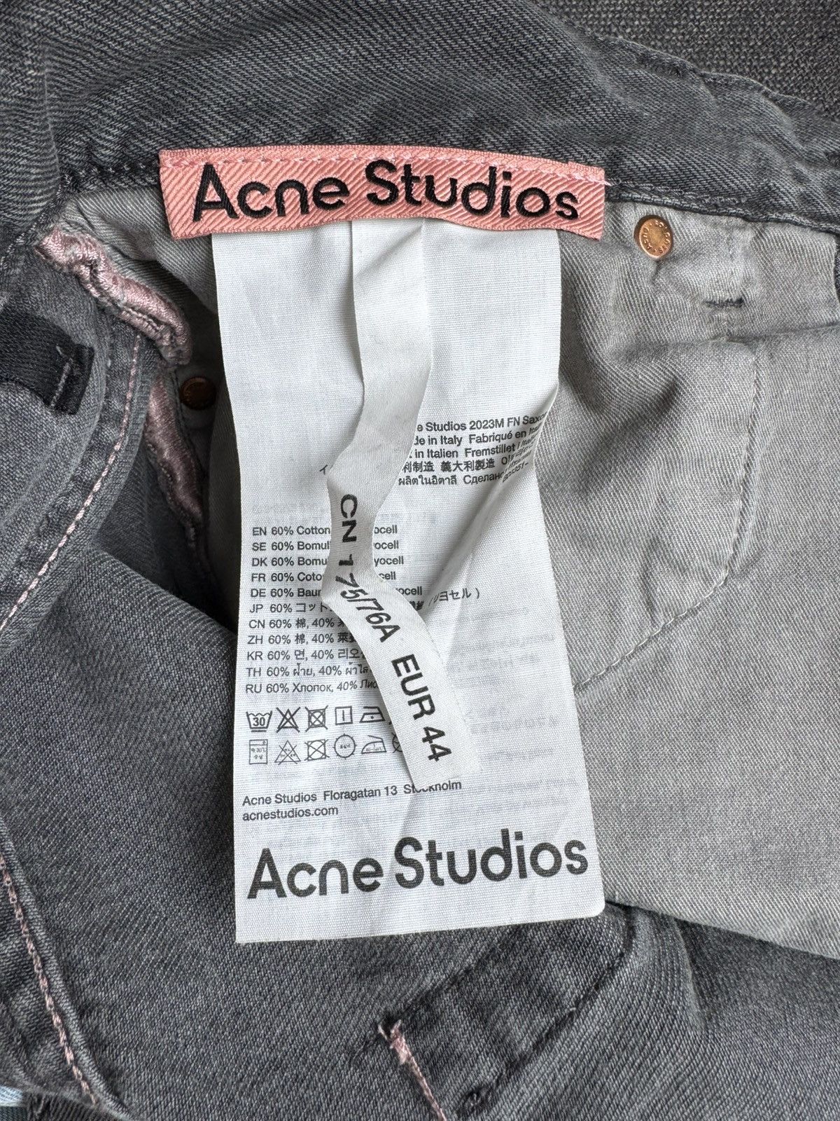 Acne Studios 2023M Saxon Size US 29 - 4 Thumbnail