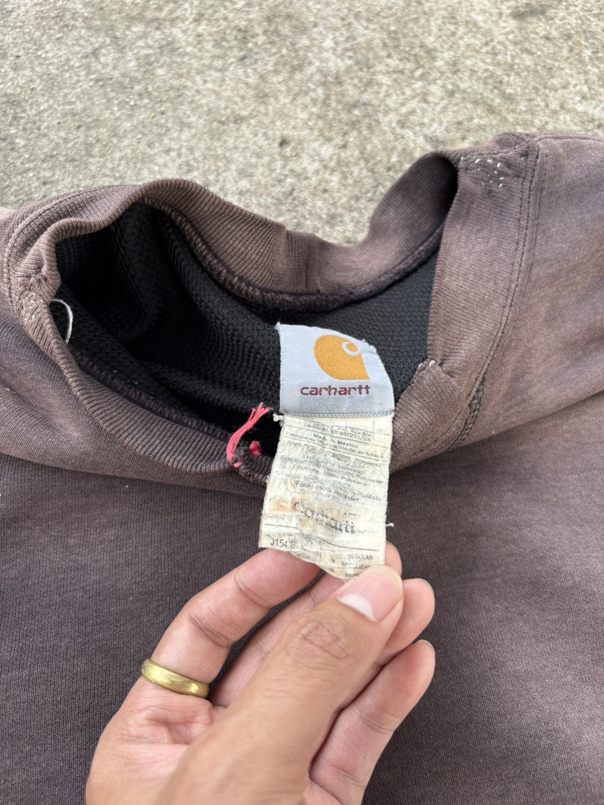 Carhartt Black Faded Carhartt Sweatshirt Size US M / EU 48-50 / 2 - 10 Thumbnail