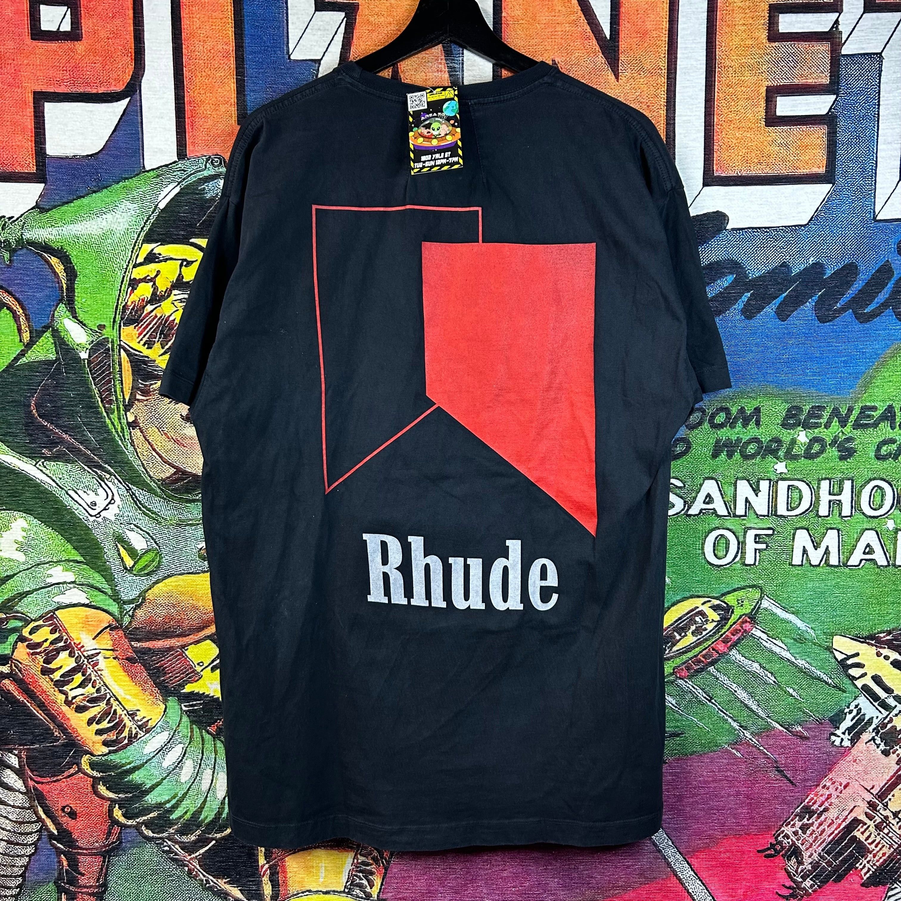 Rhude Rhude Track Logo Tee Size Small Size US S / EU 44-46 / 1 - 2 Thumbnail