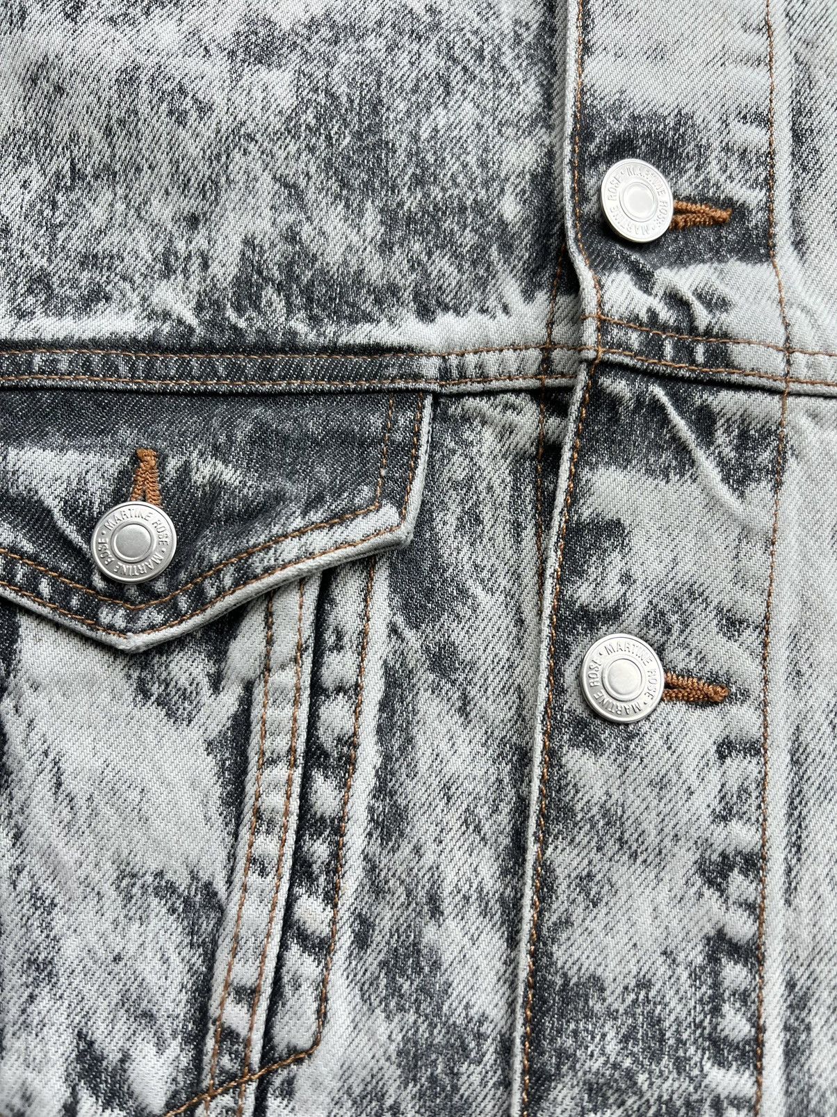 Martine Rose *UNRELEASED SAMPLE* Martine Rose Denim Trucker Jacket Size US XS / EU 42 / 0 - 5 Thumbnail
