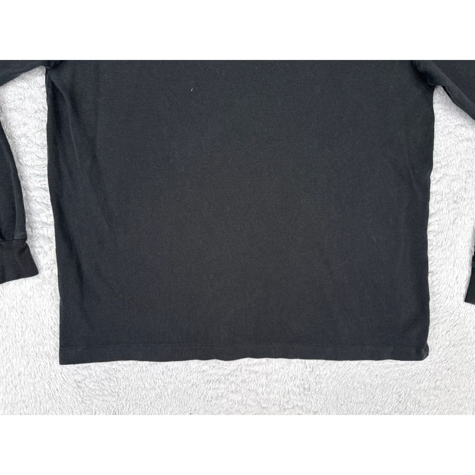 Ralph Lauren VINTAGE Polo Ralph Lauren Shirt Adult XL Black Long Sleeve Crew Cotton Size US XL / EU 56 / 4 - 5 Thumbnail
