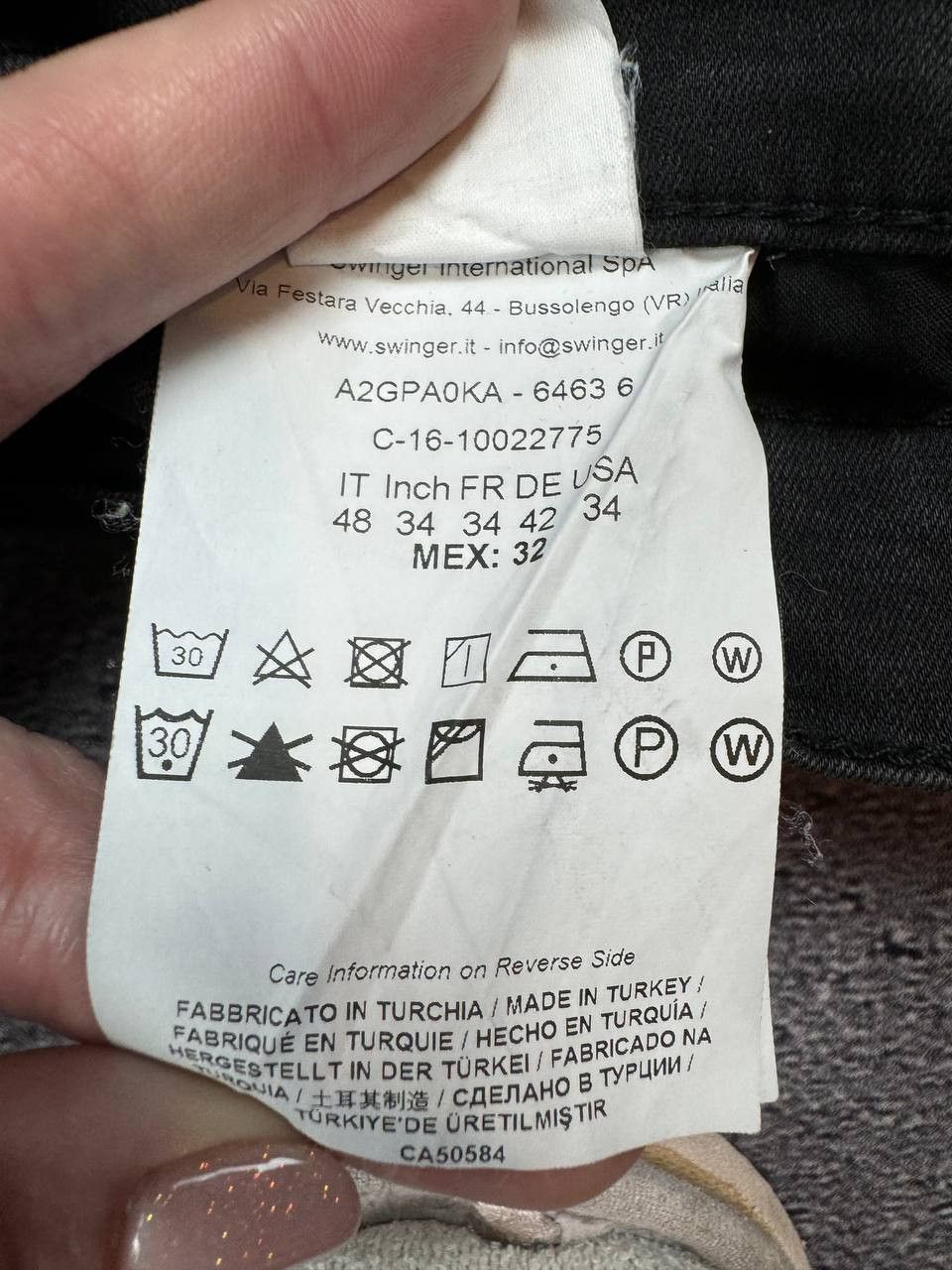 Versace Vintage Versace Jeans Y2K Size US 34 / EU 50 - 6 Thumbnail