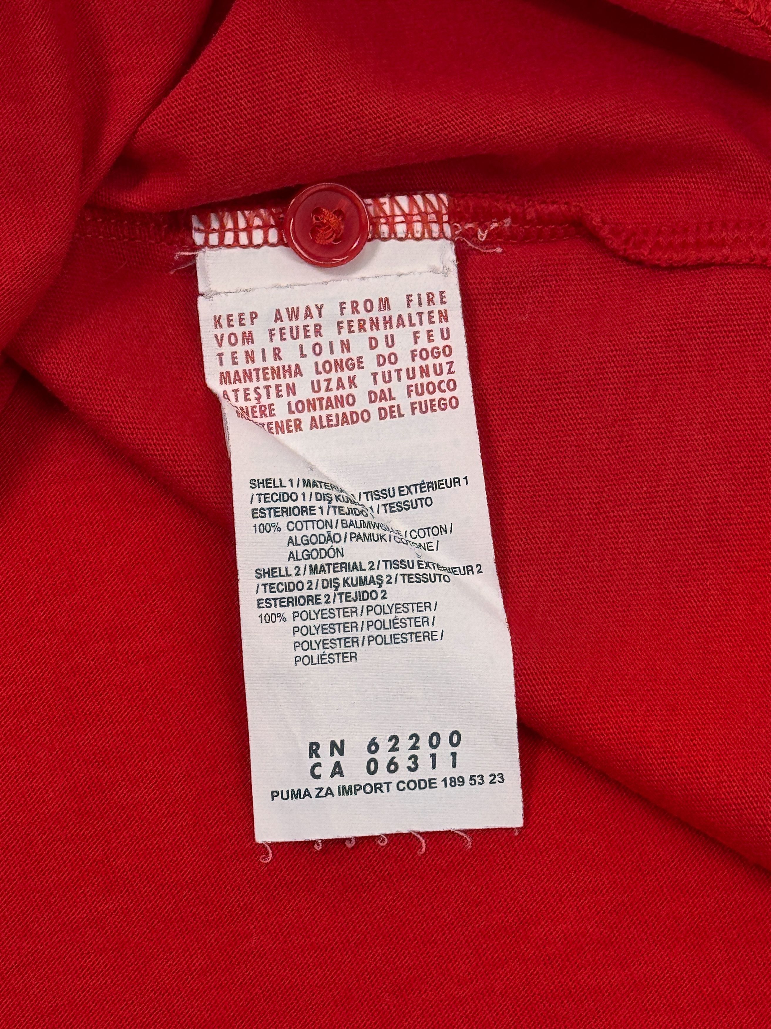 Ferrari Puma & Scuderia Ferrari Polo T-Shirt Santander Pirelli F1 Size US XL / EU 56 / 4 - 13 Thumbnail