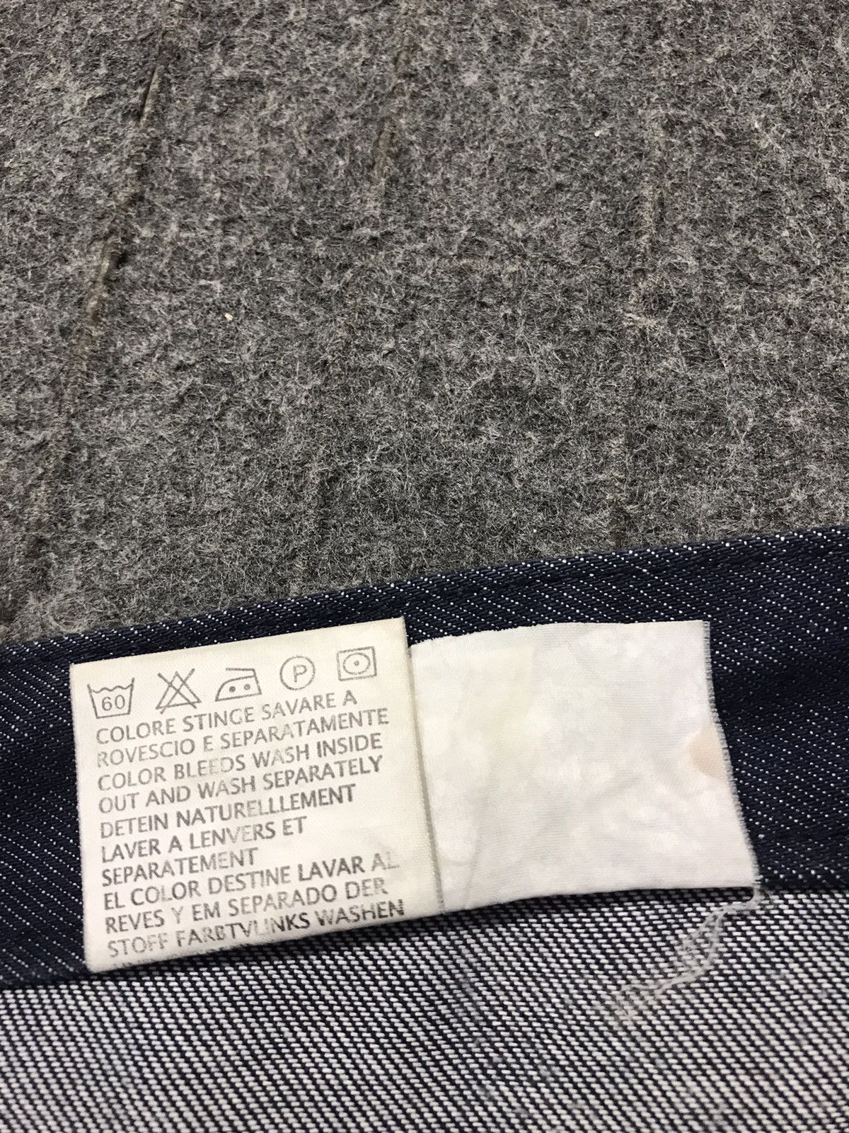 Calvin Klein × Vintage Vintage Calvin Klein Indigo Denim Zipper Size US 30 / EU 46 - 15 Thumbnail