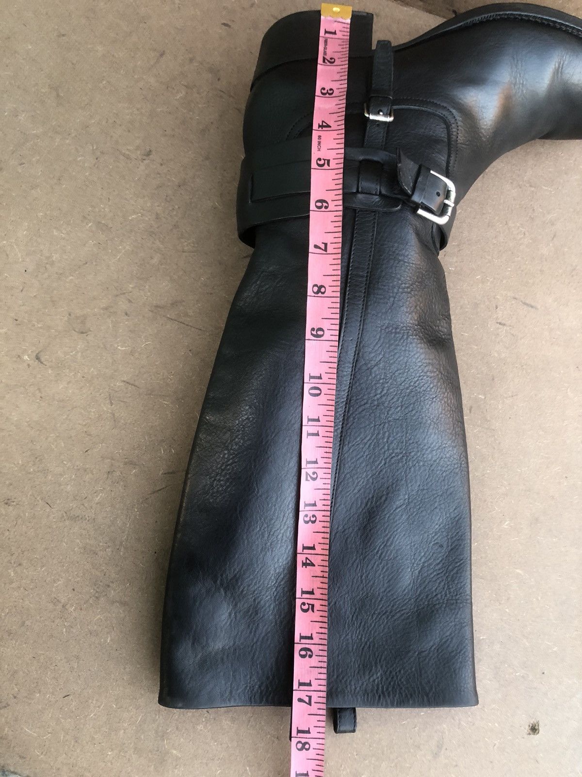 Ralph Lauren Ralph Lauren Black Purple Label Leather Boots Size 10 B Size US 10 / IT 40 - 16 Thumbnail