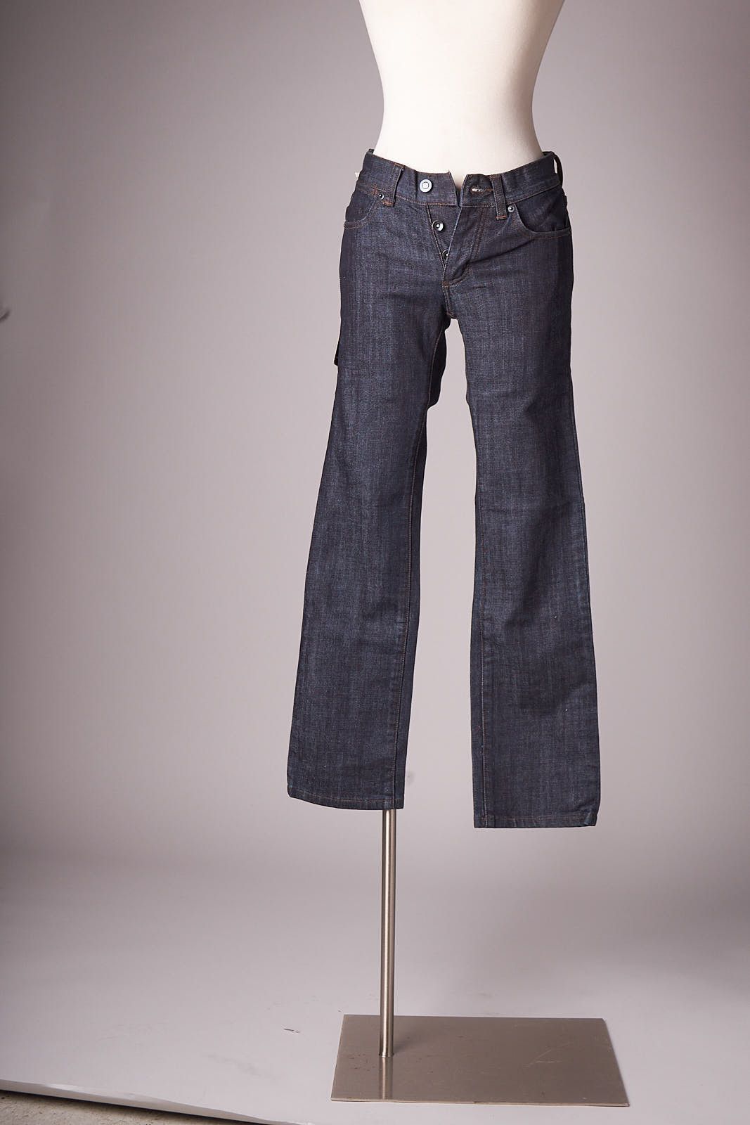 KREW Y2K KREW Slim Denim Pants Size US 26 / EU 42 - 1 Thumbnail