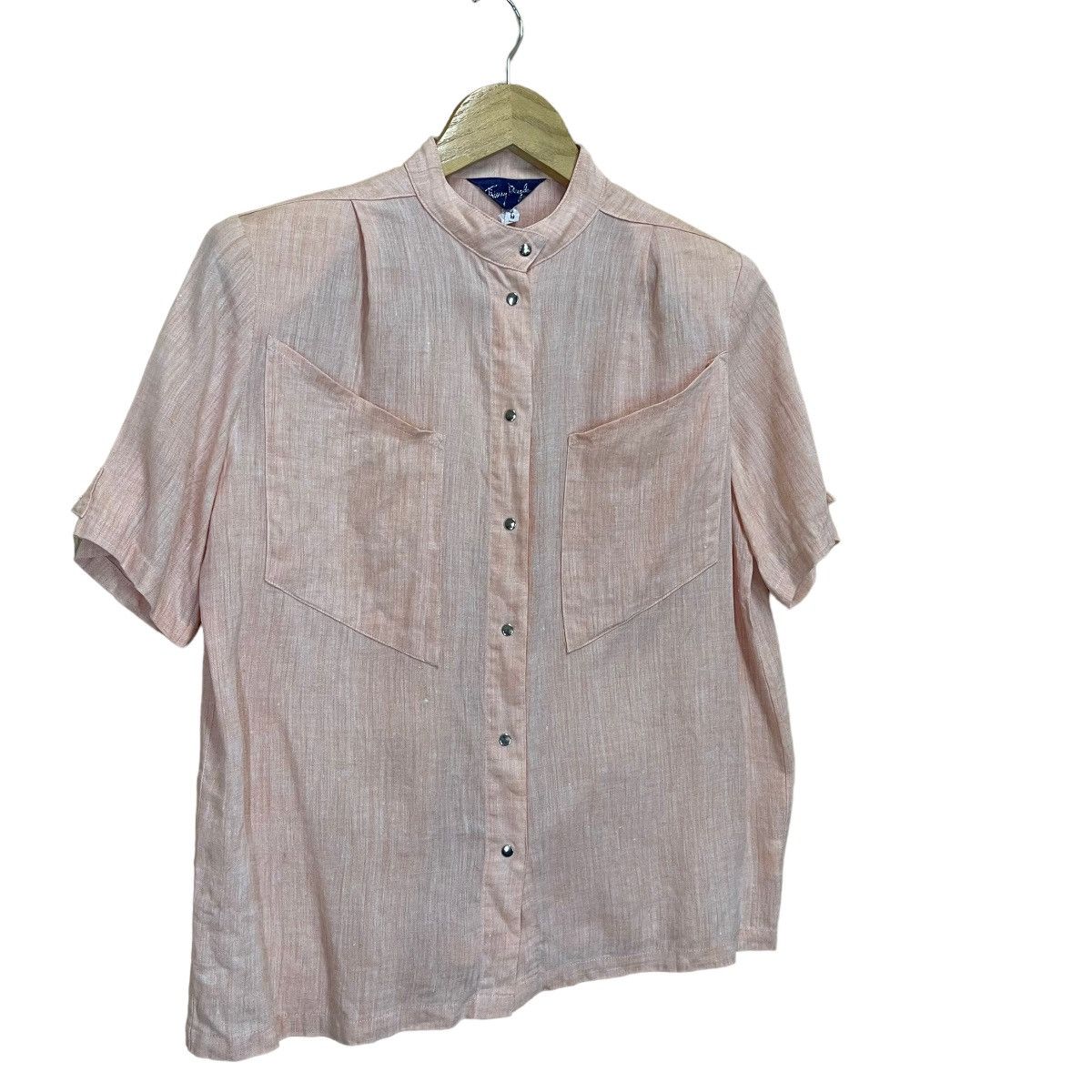 Thierry Mugler × Vintage Thierry Mugler Button Shirt Size S / US 4 / IT 40 - 2 Thumbnail