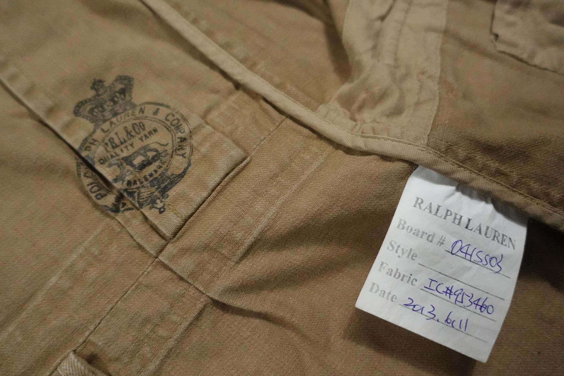 Polo Ralph Lauren Polo Ralph Lauren Jacket Taupe British Military SAMPLE NWT M Size US M / EU 48-50 / 2 - 6 Thumbnail