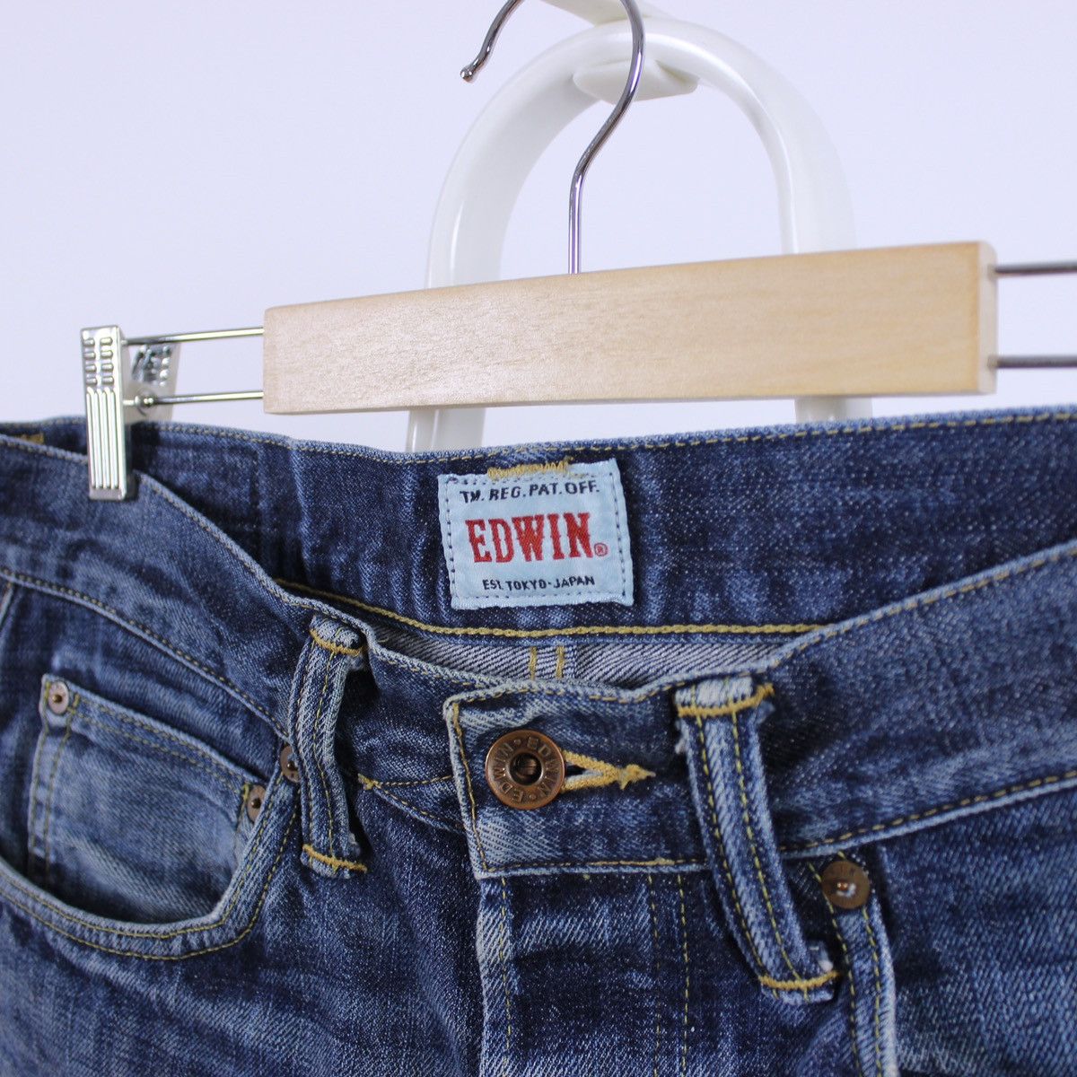 Edwin Edwin Jeans Ed 55 Japanese Denim Pants Selvedge Size US 30 / EU 46 - 8 Thumbnail
