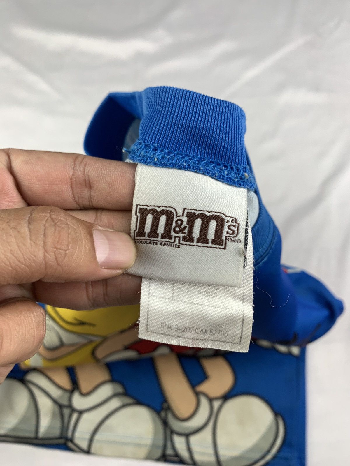 Other 2010 m&m's Chocolate Candy 2 Icon Graphic Jersey Baby Tee Size XS / US 0-2 / IT 36-38 - 7 Thumbnail