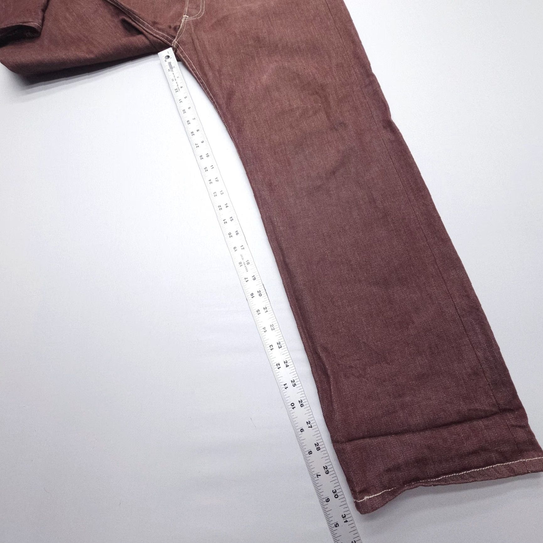 Levi's VINTAGE Levi's 501 XX Jeans Mens 36x32 Red Button Fly Straight 90s USA Levi'S 501 Series Mens Jeans Size US 36 / EU 52 - 6 Thumbnail