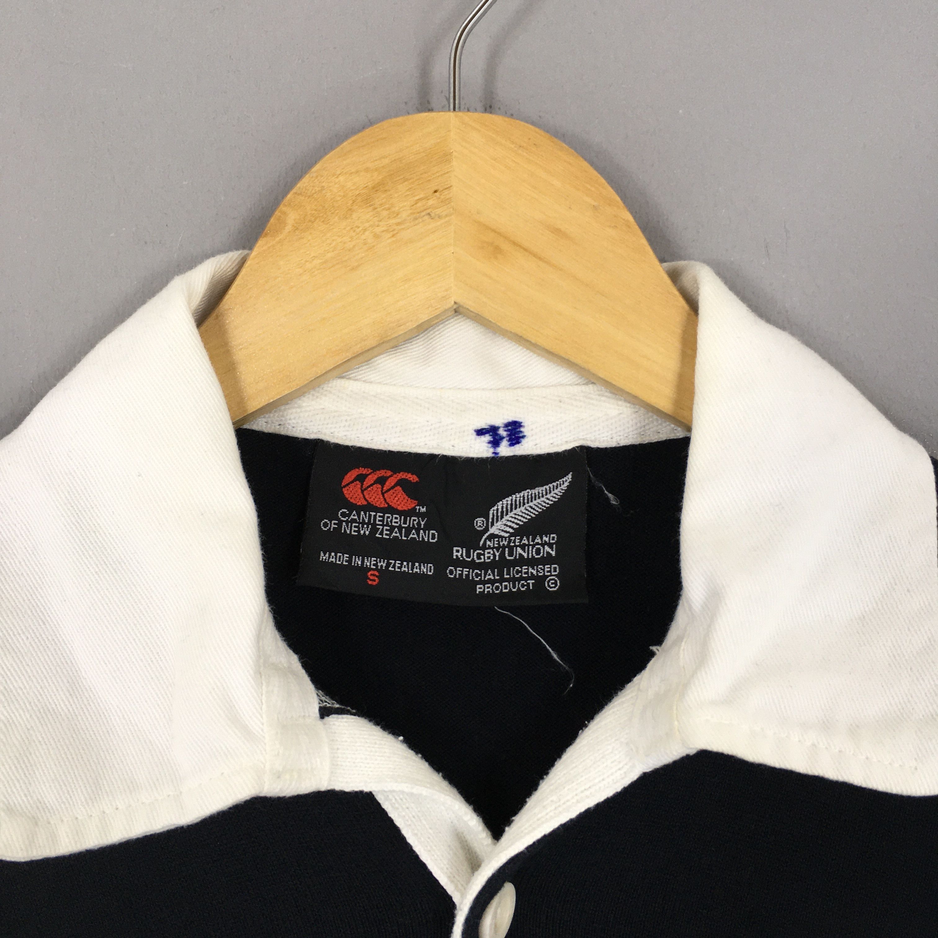 All Blacks Vintage Steinlager All Blacks Canterbury New Zealand Rugby Size US S / EU 44-46 / 1 - 5 Thumbnail