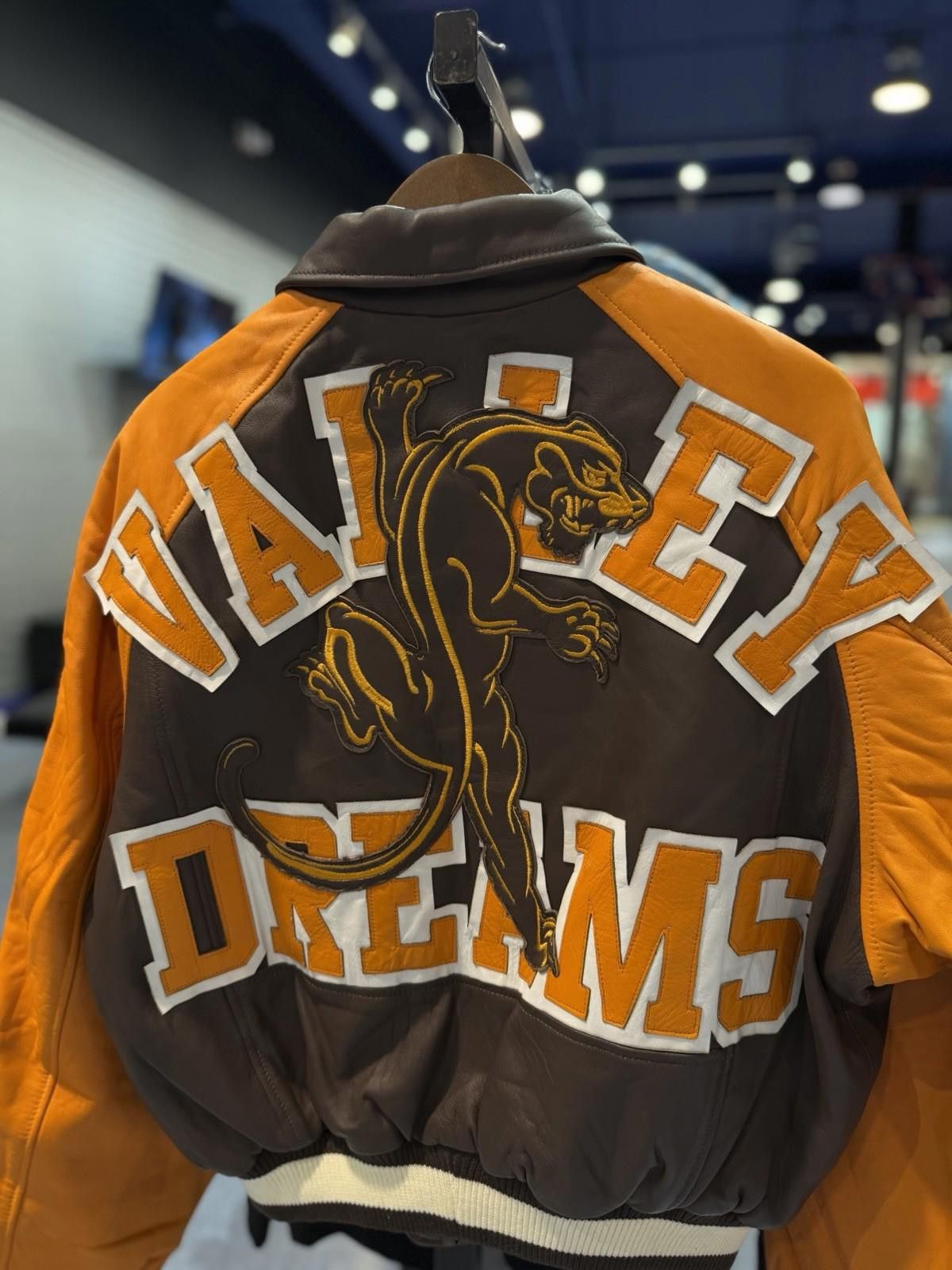 Other ValeLives Valley Leather Jacket Brown Orange Authentic Small Size US S / EU 44-46 / 1 - 8 Thumbnail