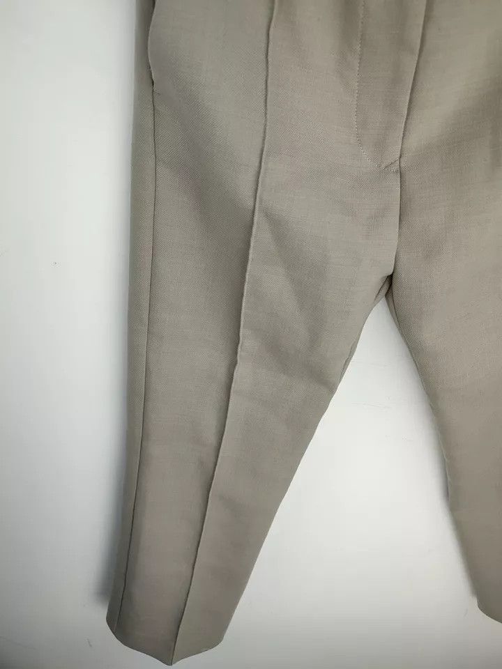 Maison Margiela MM6 MAISON MARGIELA s52ka0204 Formal Trouser Taupe Pants Size 26" / US 2 / IT 38 - 4 Thumbnail