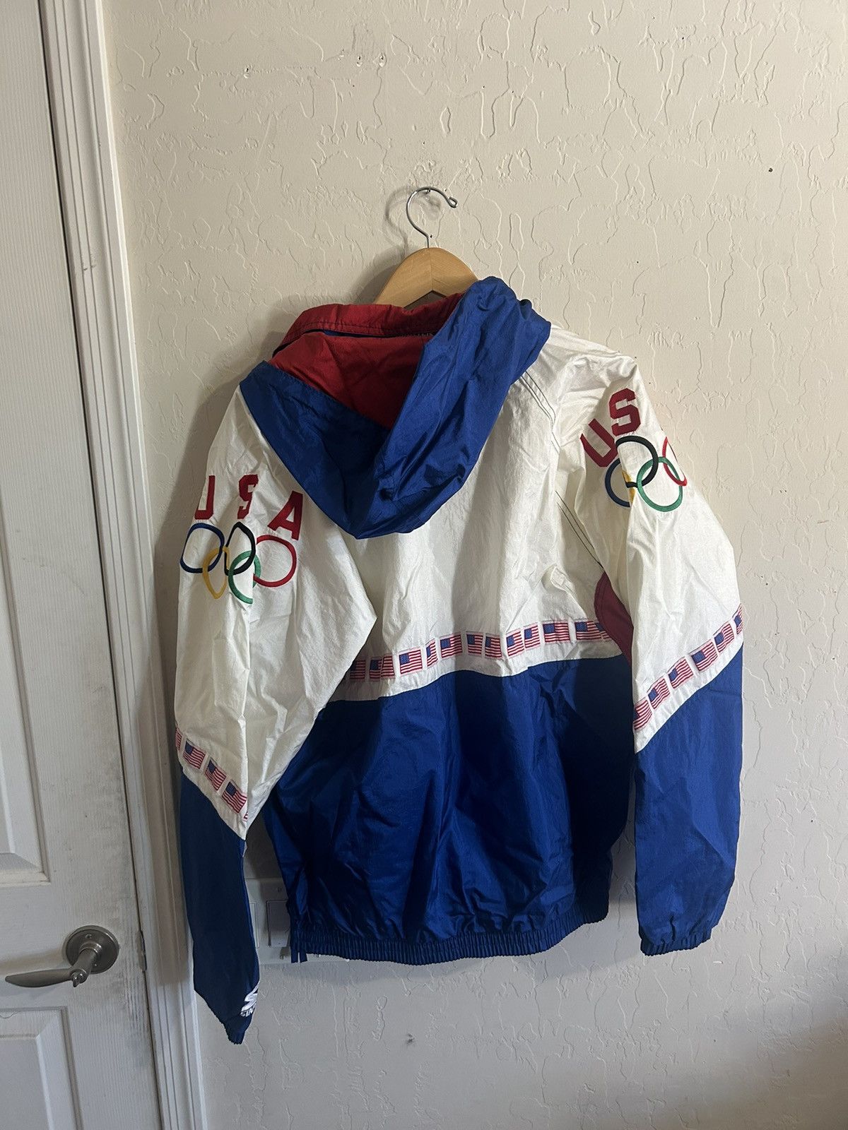 Starter × USA Olympics × Vintage Vintage 1996 USA Olympics Starter Qtr Zip Size US L / EU 52-54 / 3 - 3 Thumbnail