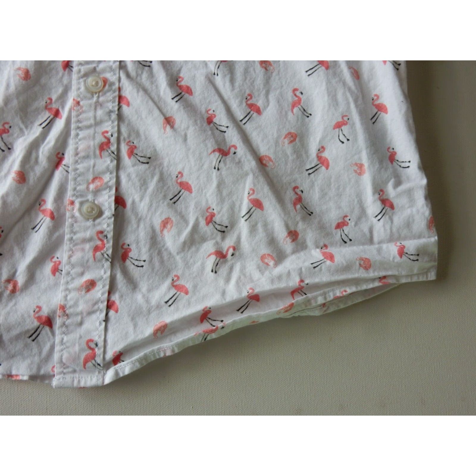 J.Crew J.CREW Slim Fit Button Up Shirt Men's Medium Pink Short Sleeve Size US M / EU 48-50 / 2 - 2 Thumbnail