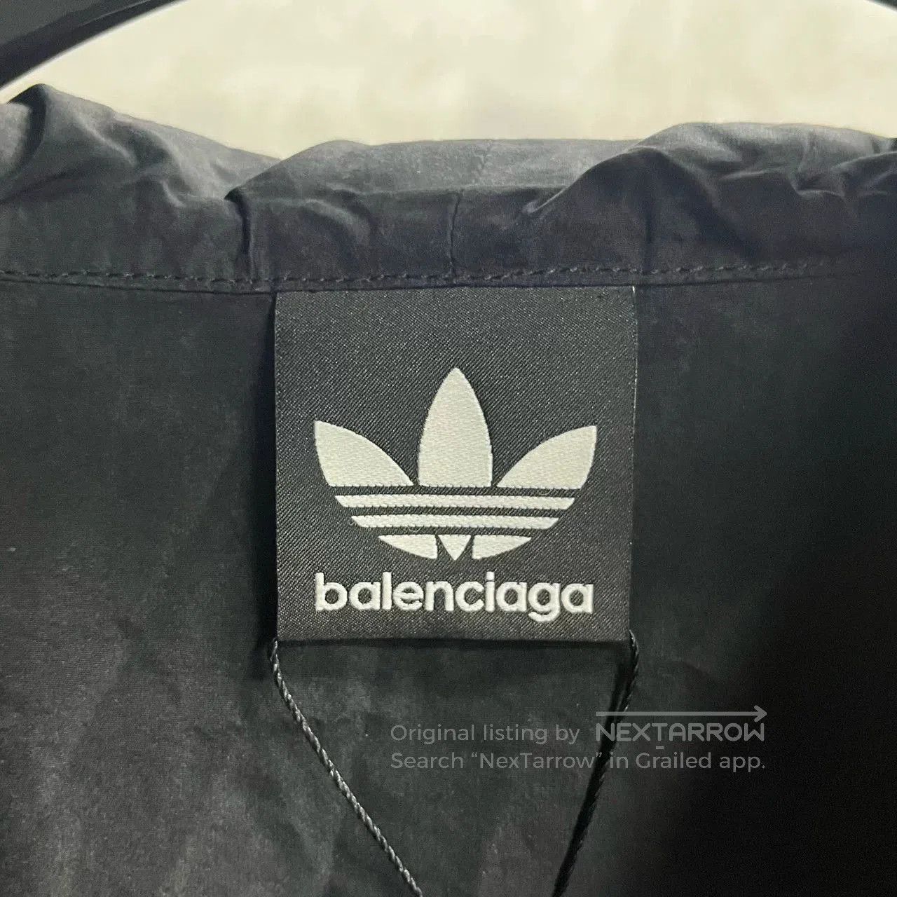 Balenciaga Balenciaga Black Green Colorblock Logo Jacket. Size US XL / EU 56 / 4 - 2 Thumbnail