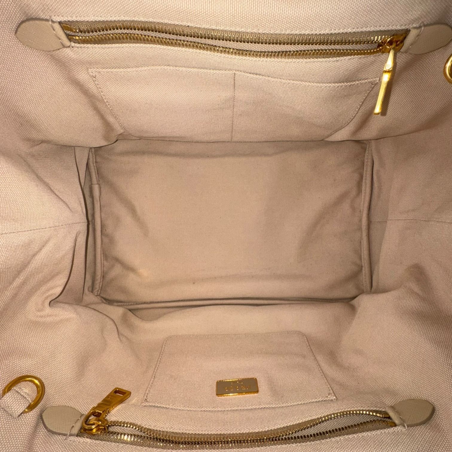Prada Prada Rhinestone Canapa Tote Bag Size ONE SIZE - 8 Thumbnail