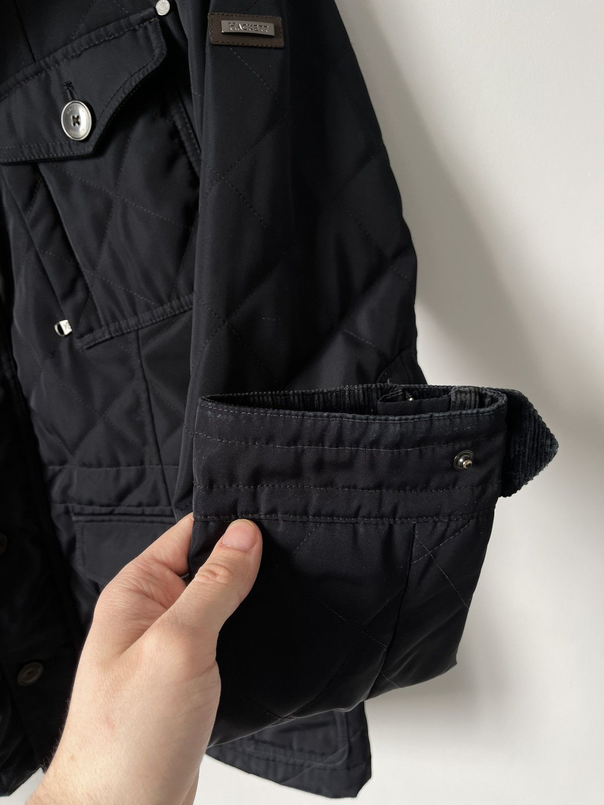 Hackett AW2015 Hackett London Technical Fabrics Quilted Jacket Size US M / EU 48-50 / 2 - 13 Thumbnail