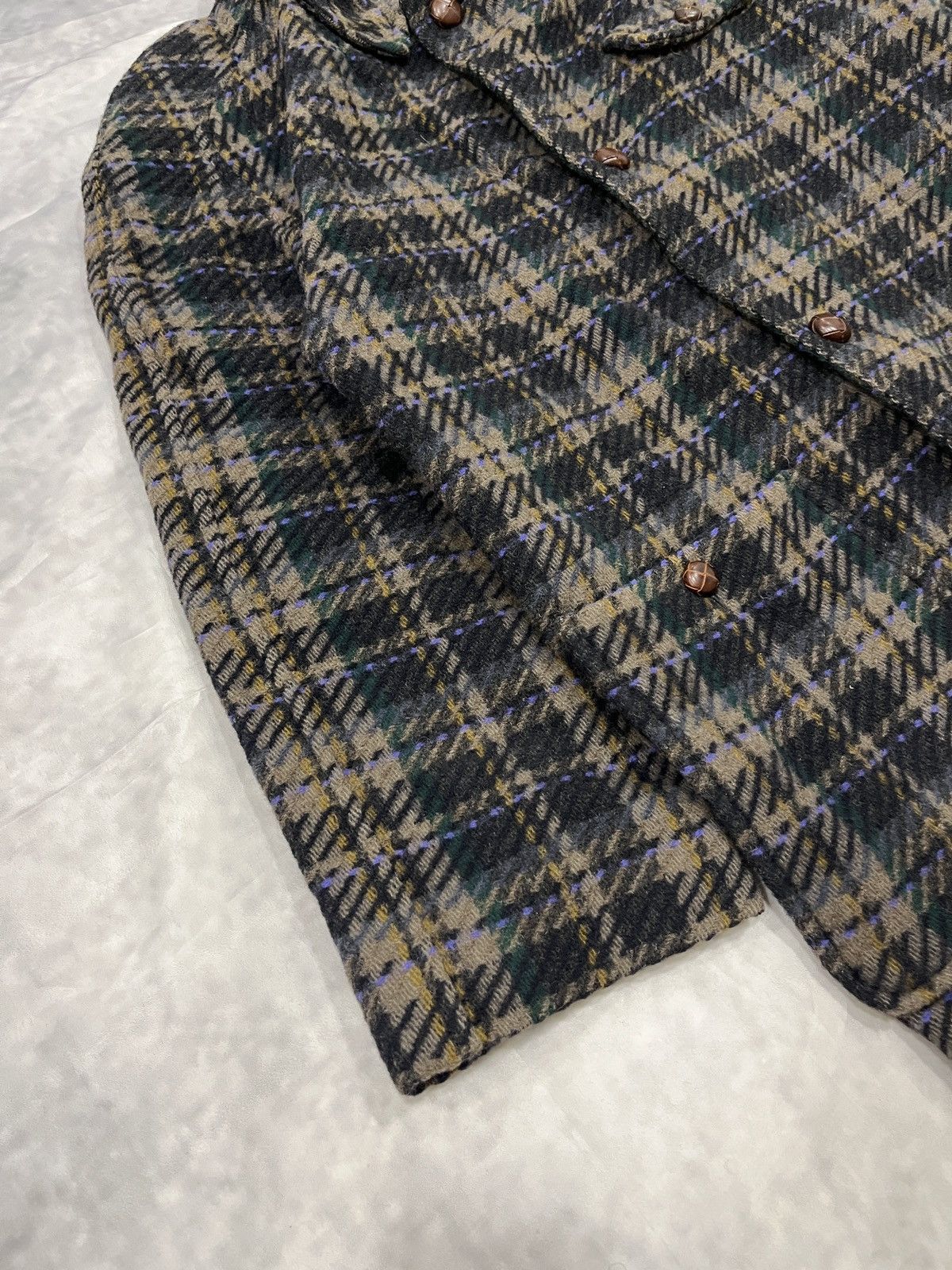 Missoni Missoni Uomo Plaid Wool Jacket Size US XL / EU 56 / 4 - 2 Thumbnail
