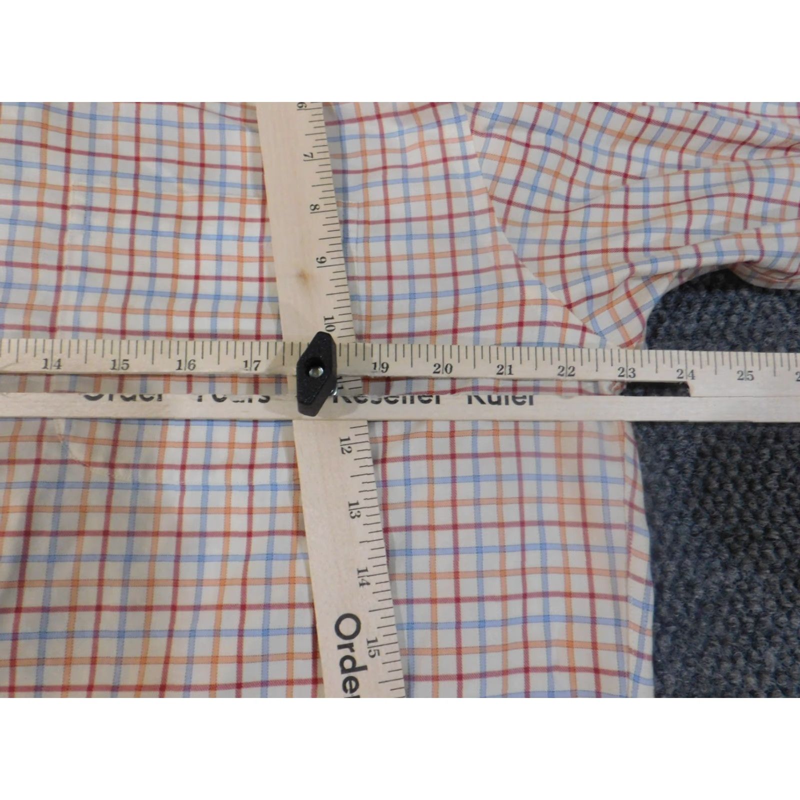 Brooks Brothers Brooks Brothers Shirt Mens Medium Red Beige Plaid Button-Up Casual Size US M / EU 48-50 / 2 - 6 Thumbnail