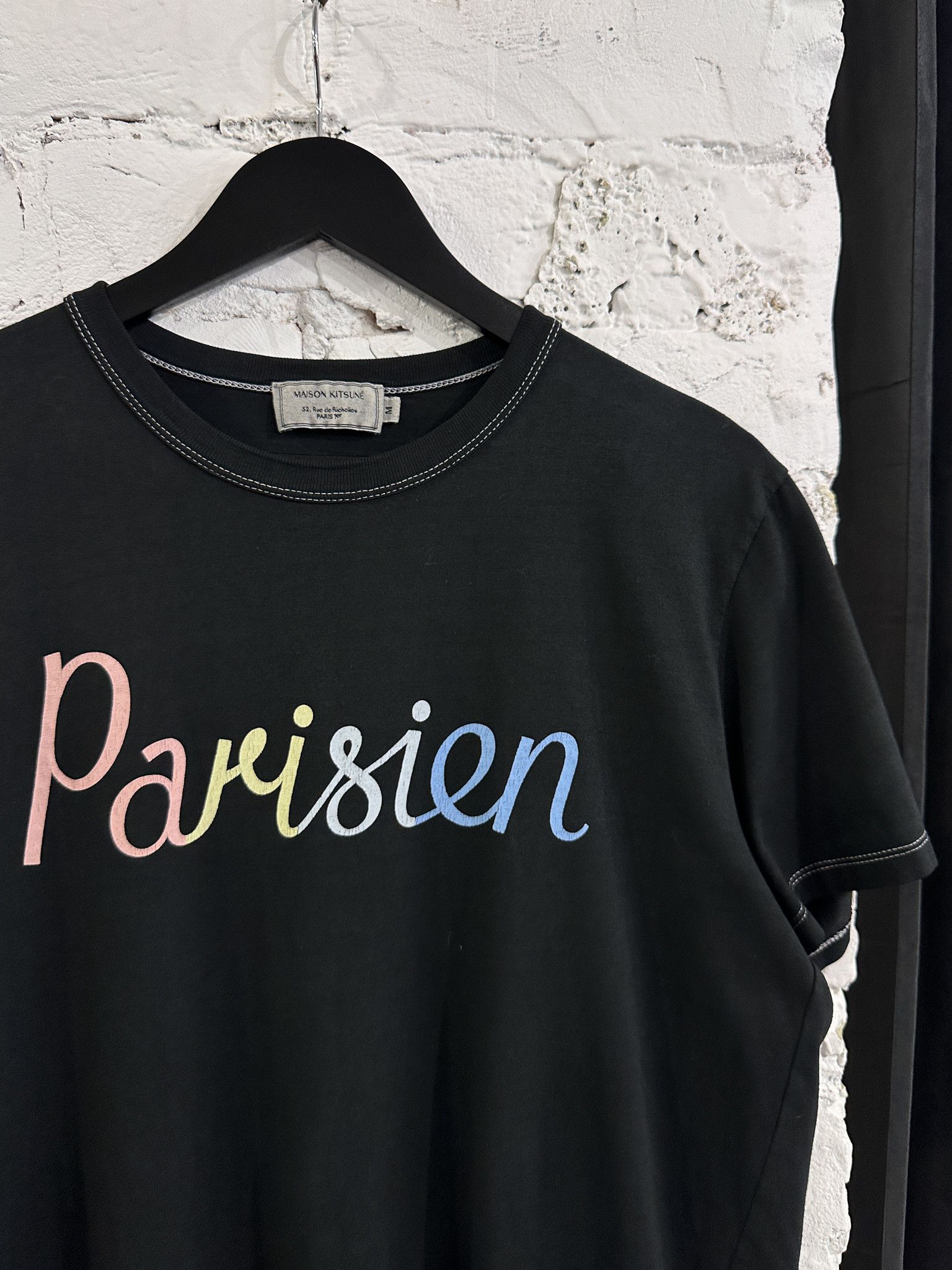 Maison Kitsune Maison Kitsune Parisien Tee Size M / US 6-8 / IT 42-44 - 4 Thumbnail