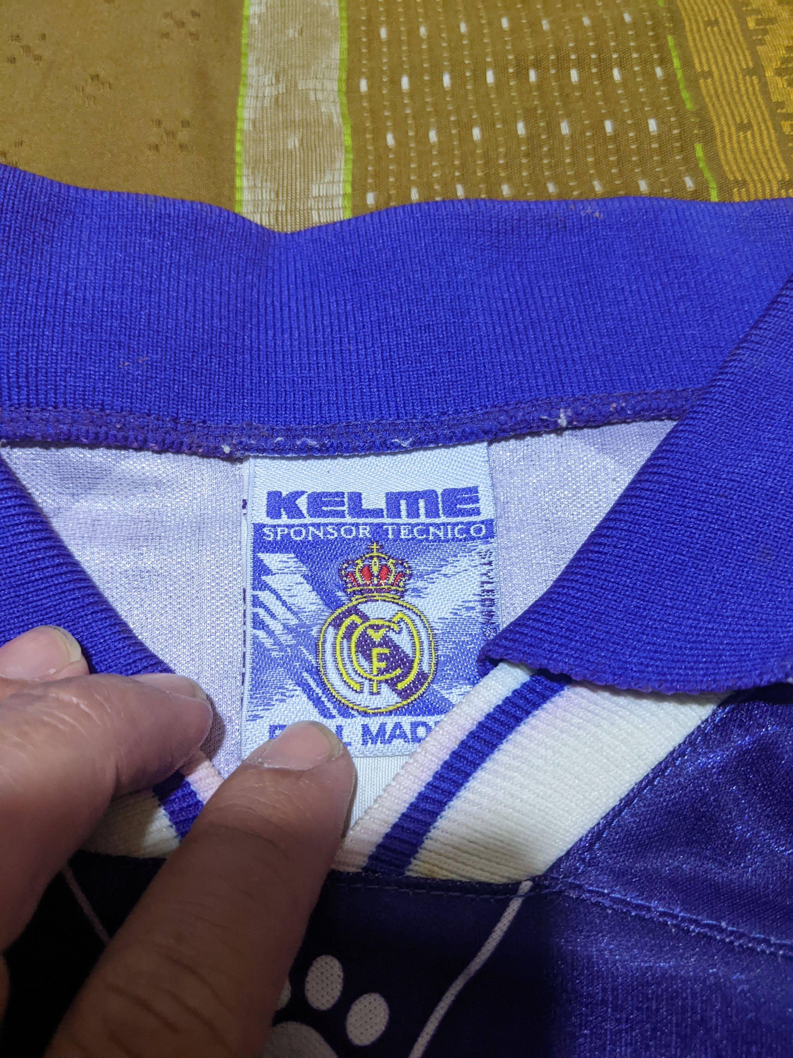 Vintage Kelme REAL MADRID 1996 away Jersey football shirt Size US XL / EU 56 / 4 - 7 Thumbnail