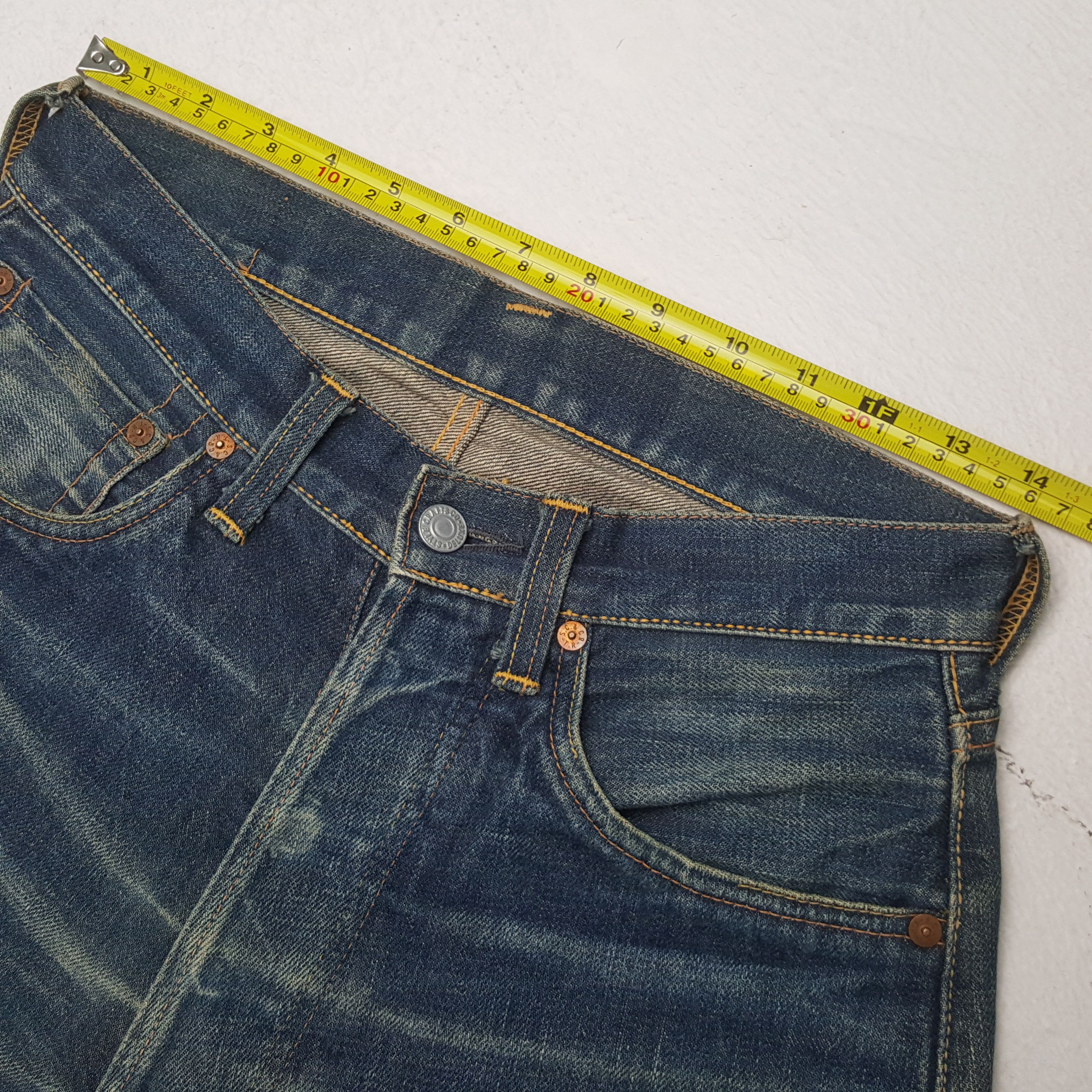 Evisu Evis Japanese Brand Custom Daicock Jeans RR16 Size US 28 / EU 44 - 7 Thumbnail