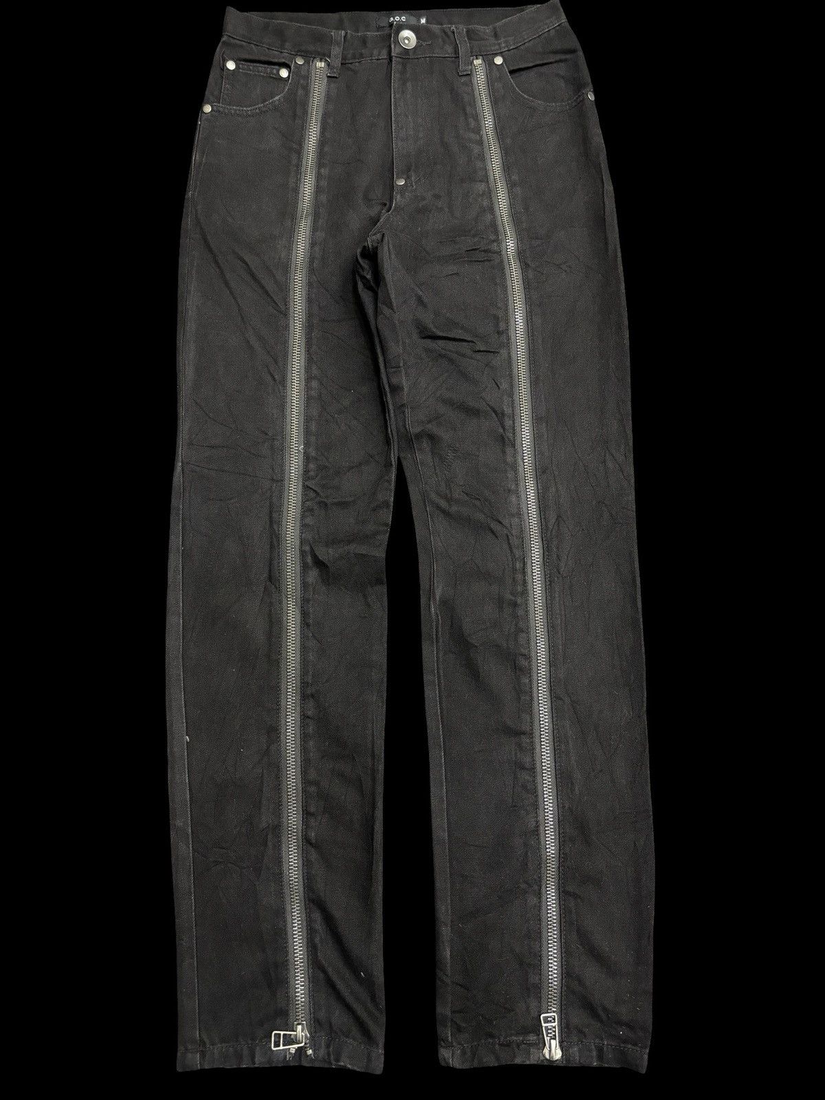 Seditionaries 💥Avant Garde💥Very Rare GOC Full Zipper Denim F536 Size US 28 / EU 44 - 1 Thumbnail