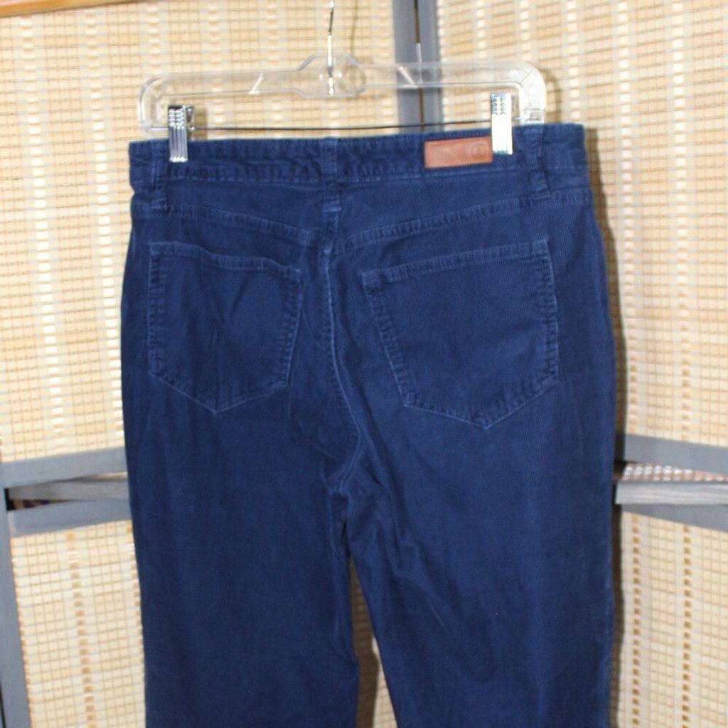 Lands' End Lands End Straight Corduroy in a Dark Ink Blue Size 30" / US 8 / IT 44 - 5 Thumbnail