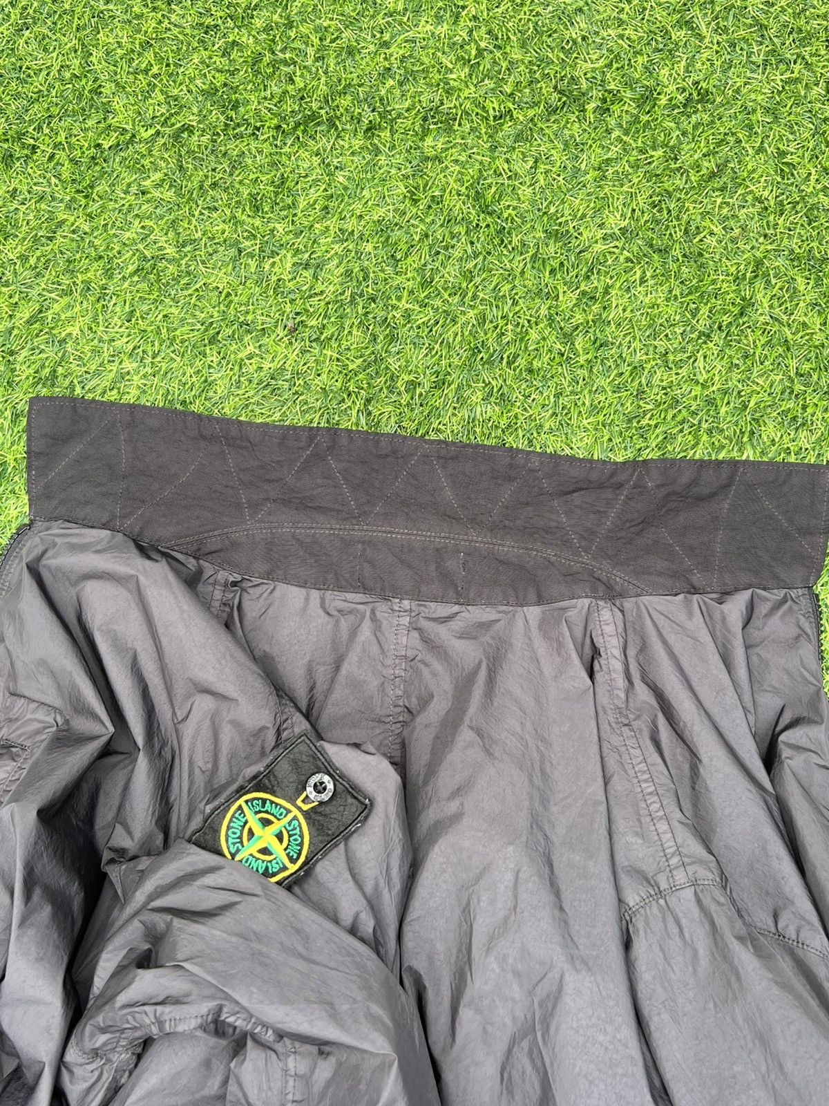 Stone Island Stone Island Brushed Polyamide Overshirt in Charcoal- Large Size US L / EU 52-54 / 3 - 11 Thumbnail