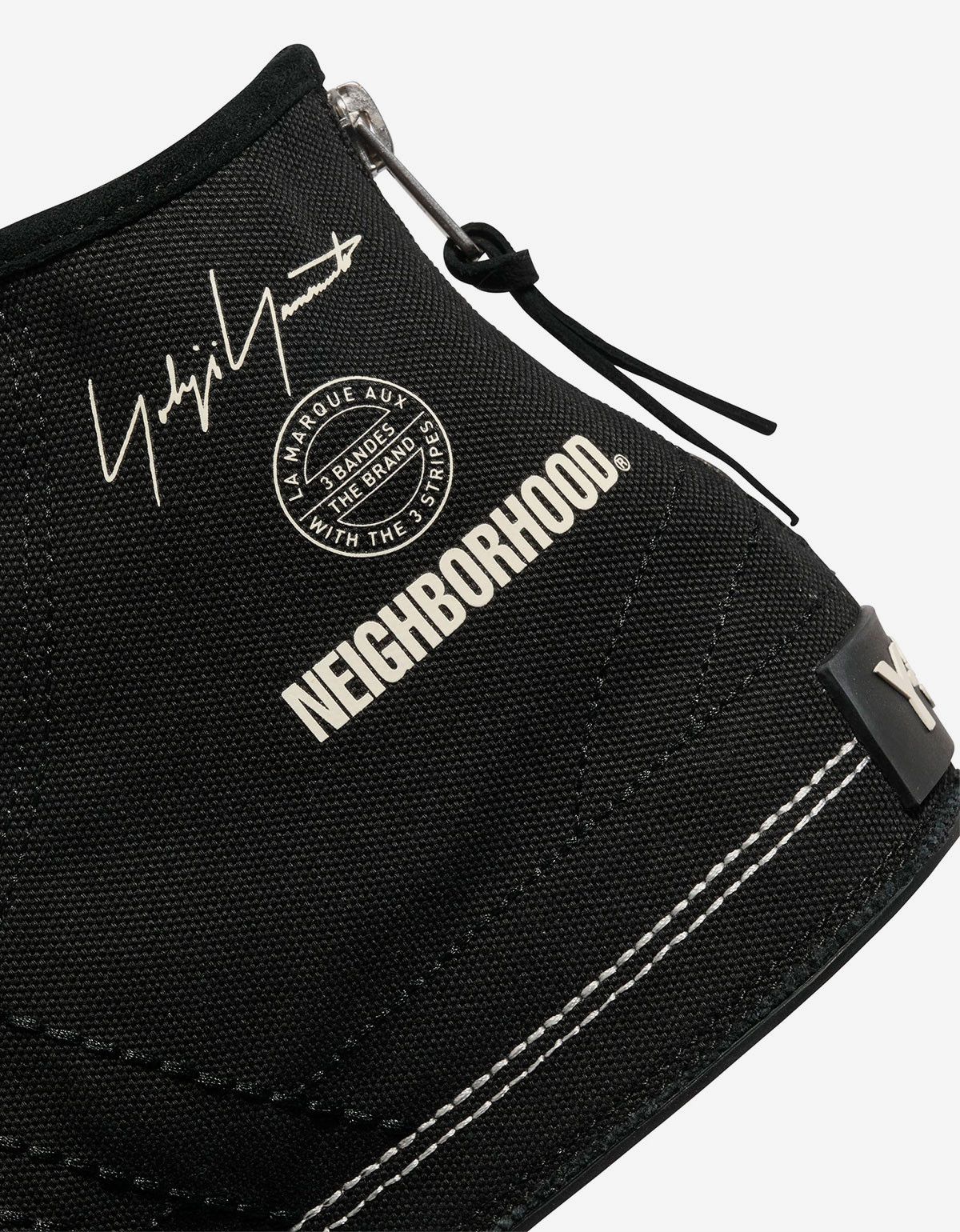 Y-3 Y-3 Neighborhood Nizza Hi Black Trainers Size US 7 / EU 40 - 10 Thumbnail