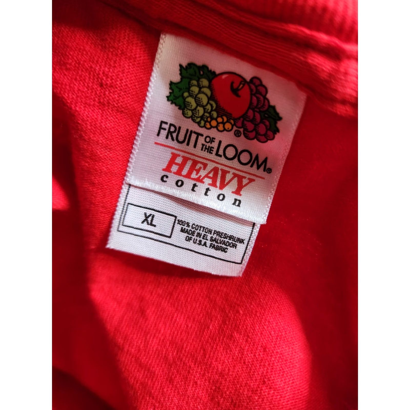 Fruit Of The Loom VINTAGE Men's XL Mickey Gilley Theatre Branson Missouri Country T-Shirt 2000s Red Short Sleeve Size US XL / EU 56 / 4 - 4 Thumbnail
