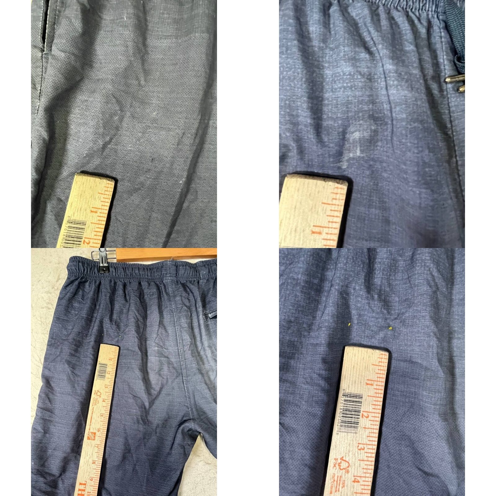 TravisMathew Travis Mathew Men Bermuda Shorts Faded Gray Pockets Drawstring Size L See Measurements Size US 33 - 8 Thumbnail