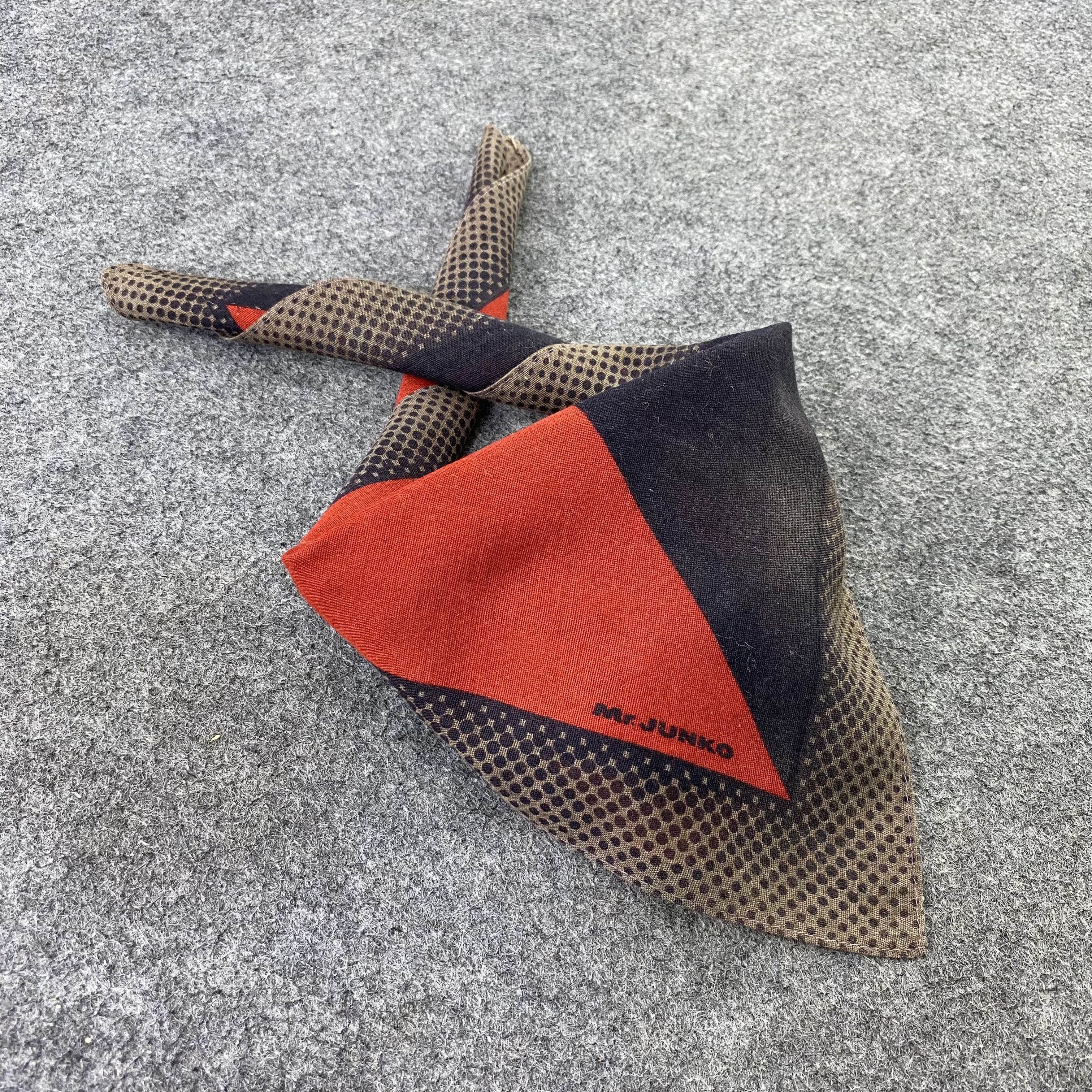 Japanese Brand × Mr. Junko × Vintage Mr. Junko Handkerchief / Bandana / Neckerchief -B697 Size ONE SIZE - 1 Thumbnail