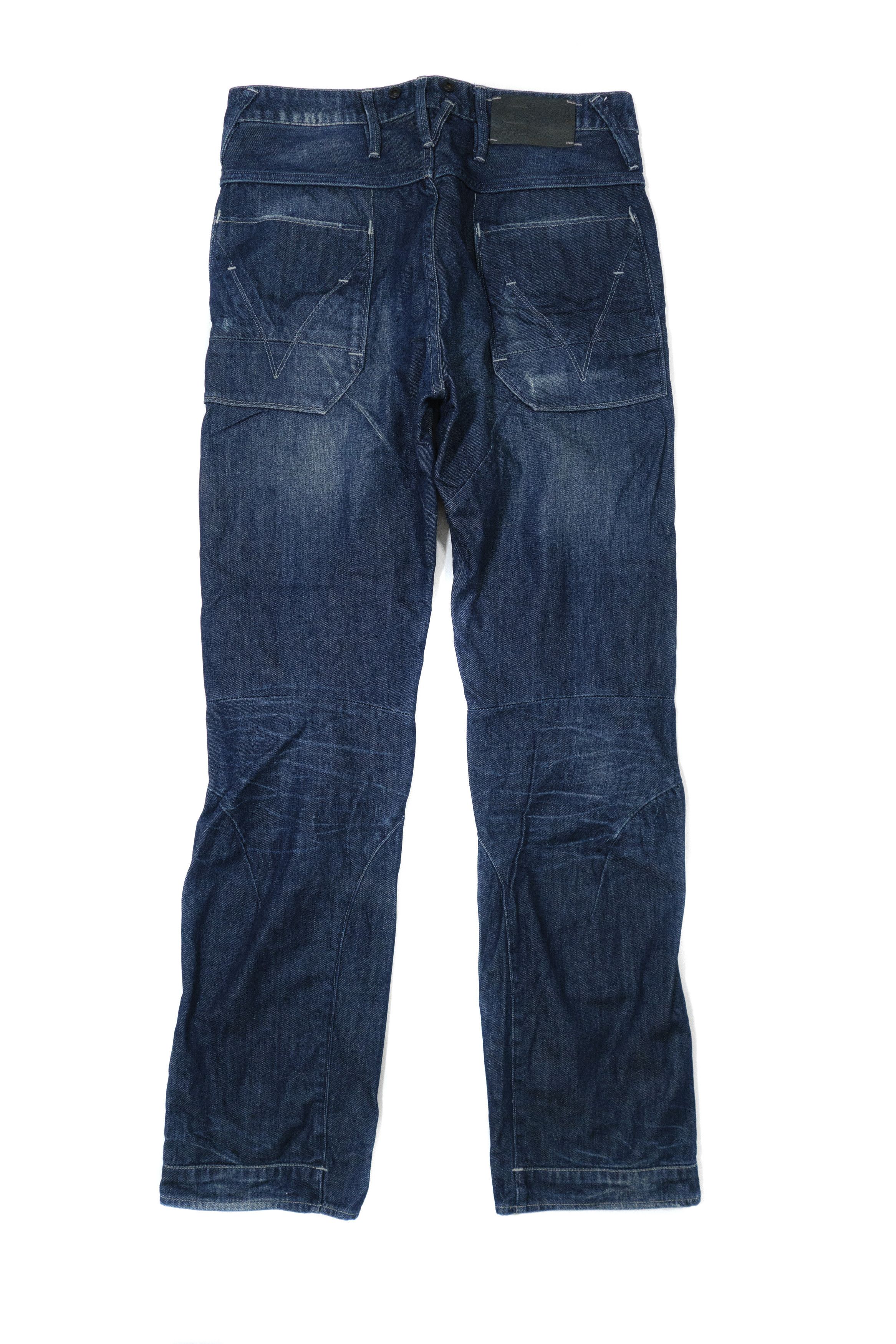 G-Star G-Star 5620 3d Dimension Tapered Work Double Knee Jeans Size US 33 - 2 Thumbnail