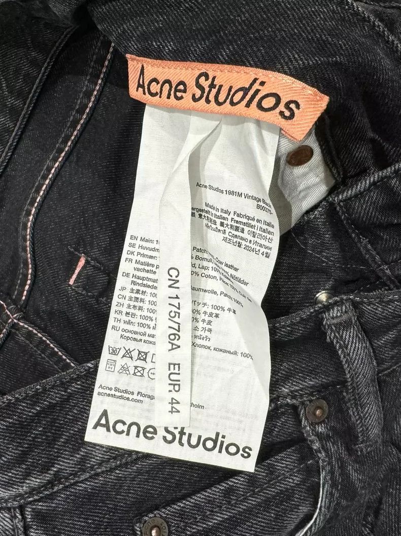 Acne Studios acne studios Wide-leg washed jeans 2504-Nextarrow Size US 28 / EU 44 - 3 Thumbnail