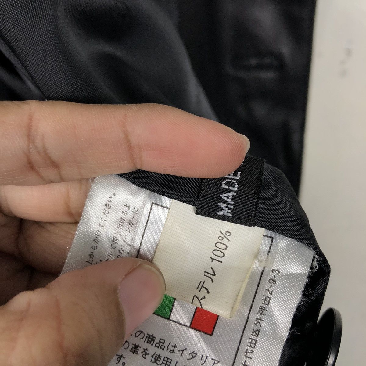 Japanese Brand 📌Vintage Chore Leather Jacket Biker Nichiwa Issey Miyake Size US M / EU 48-50 / 2 - 21 Thumbnail