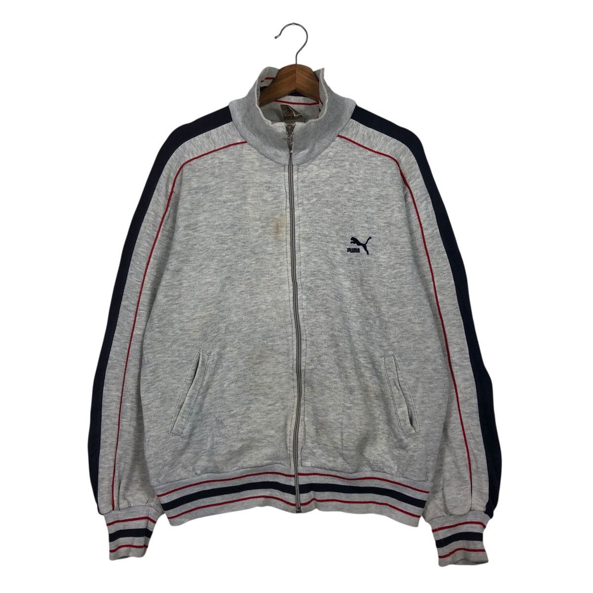 Japanese Brand 📌Vintage Zipper Tracktop Jogging Puma Size US M / EU 48-50 / 2 - 2 Thumbnail
