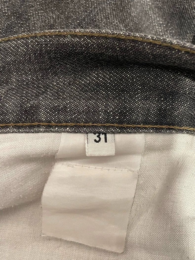 Helmut Lang HELMUT LANG size31 Dark grey straight jeans Size US 31 - 4 Thumbnail