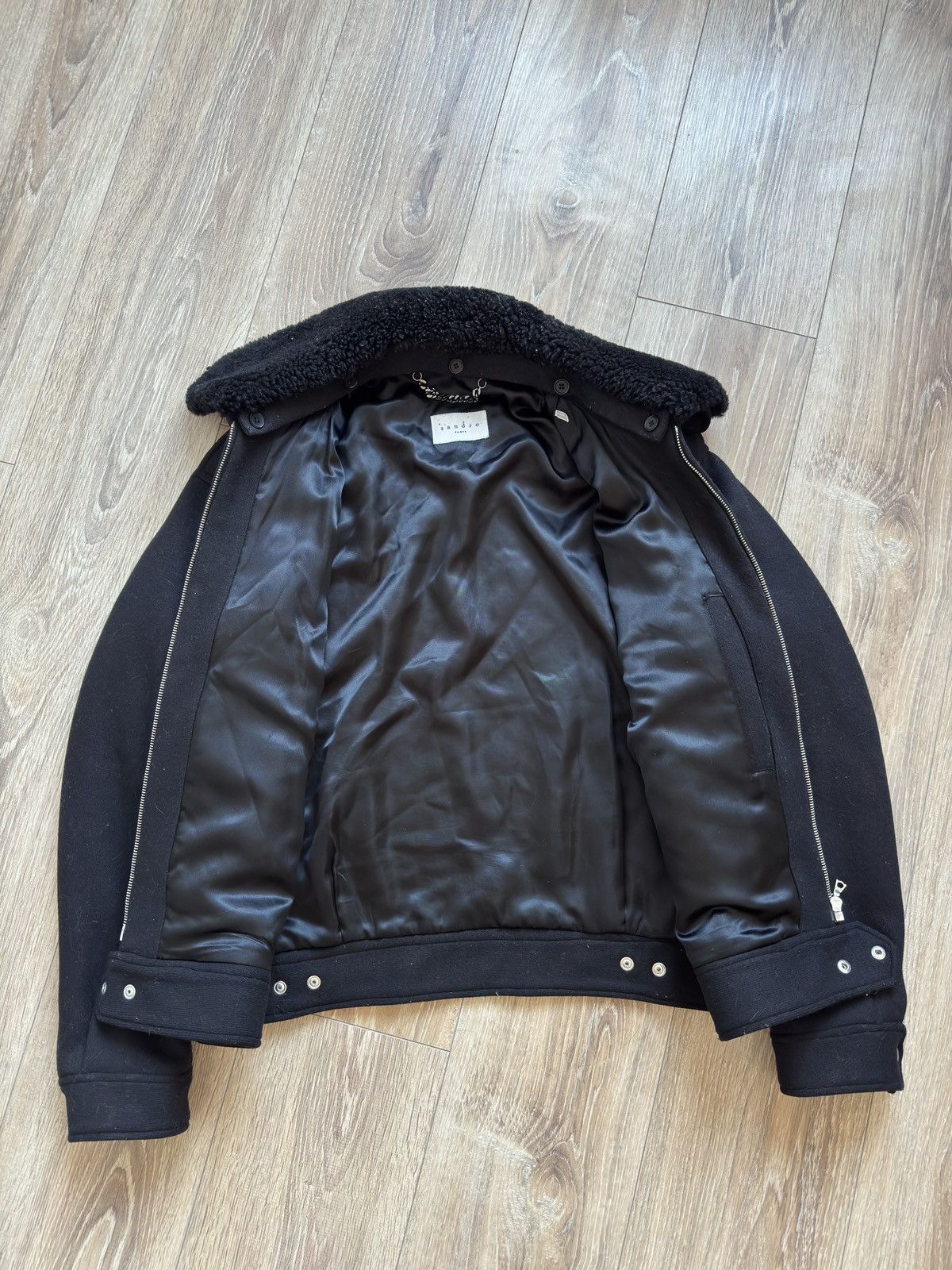 Sandro Sandro Paris Wool Jacket Size US M / EU 48-50 / 2 - 6 Thumbnail