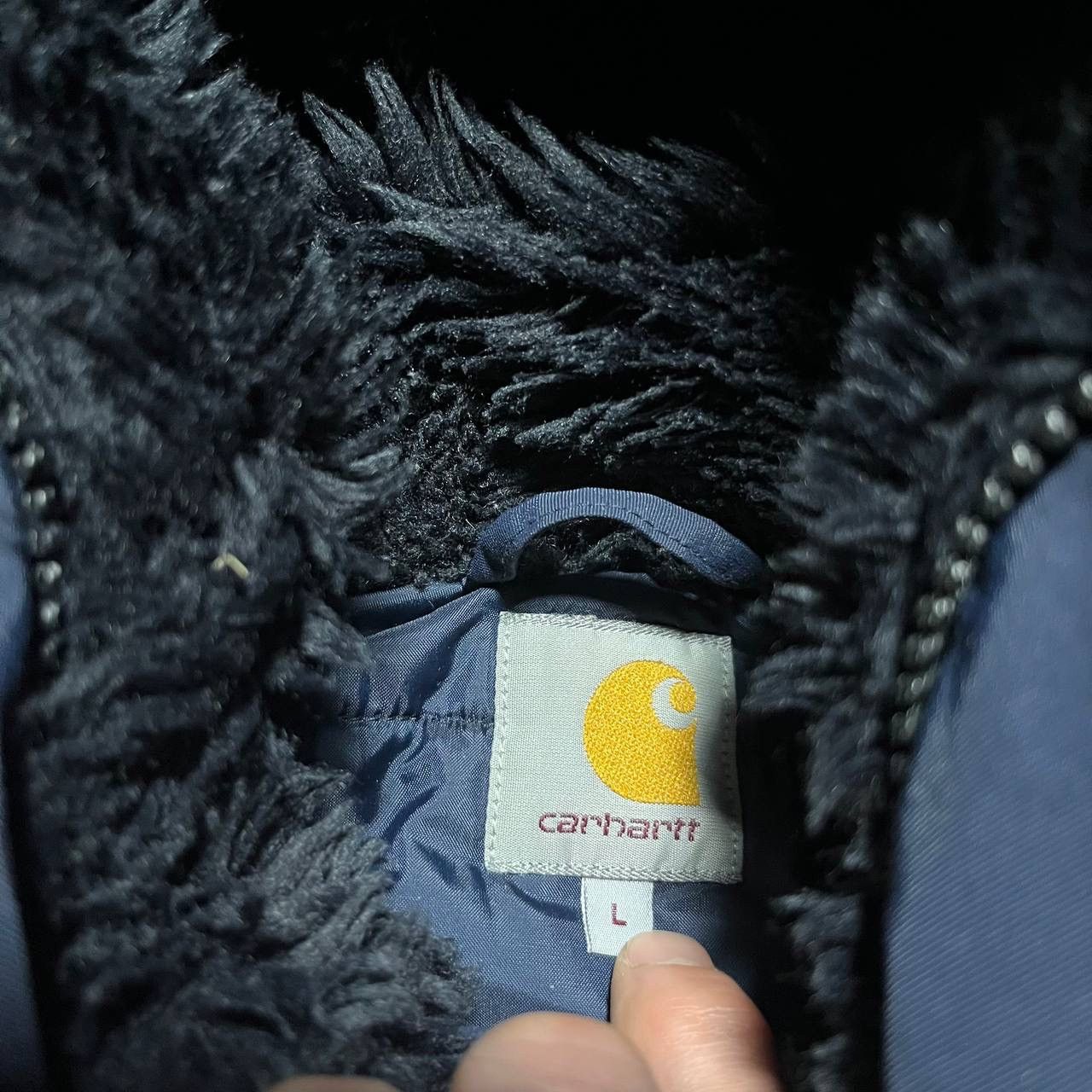 Carhartt Carharrt Parka Jacket Navy Blue Size US L / EU 52-54 / 3 - 6 Thumbnail