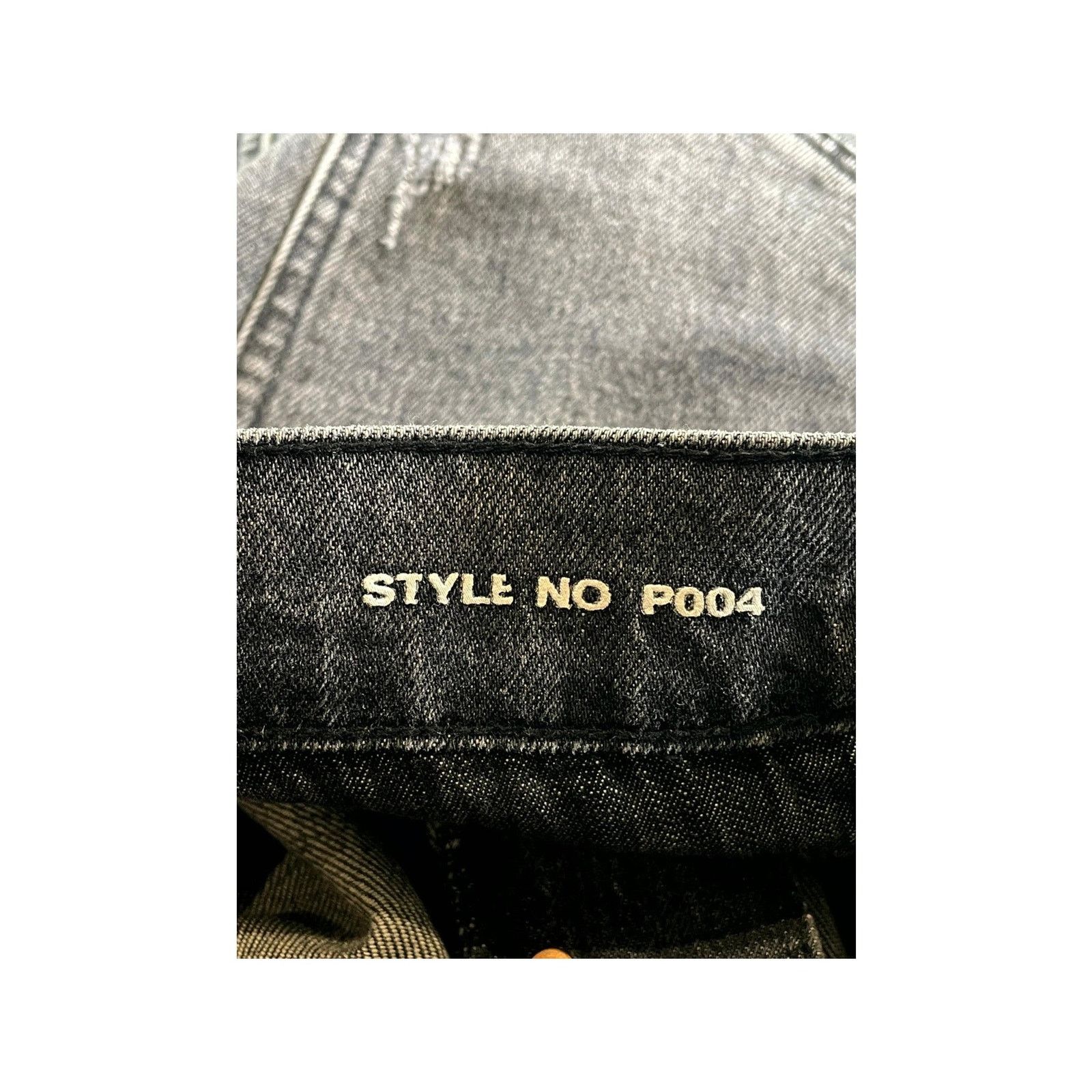 Purple Brand Purple Brand Crystal Black Wash Jeans Size US 38 / EU 54 - 4 Thumbnail