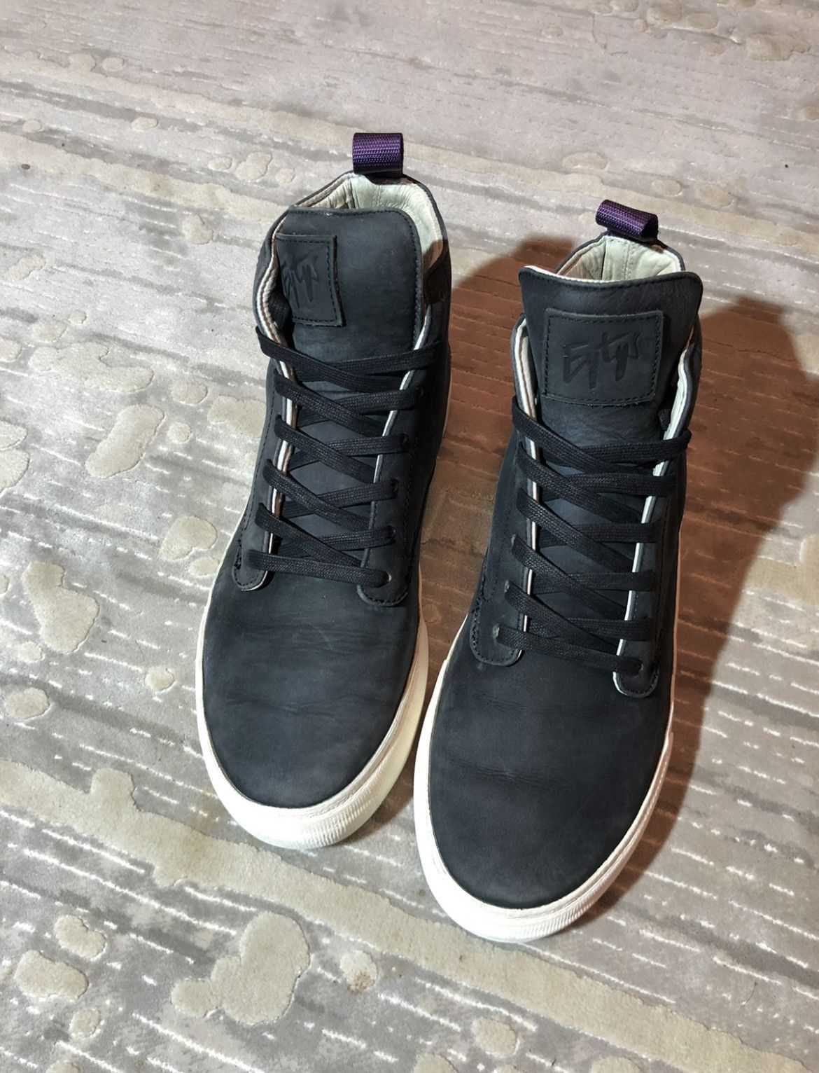 Eytys Eytys casual lether hi-top sneakers streetwear hype shoes Size US 8.5 / EU 41-42 - 3 Thumbnail