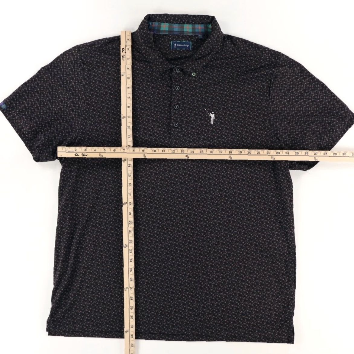 Vintage William Murray Cocktail Magarita Stretch Polo Shirt Black 2XL Mens Shirt Size US XXL / EU 58 / 5 - 3 Thumbnail