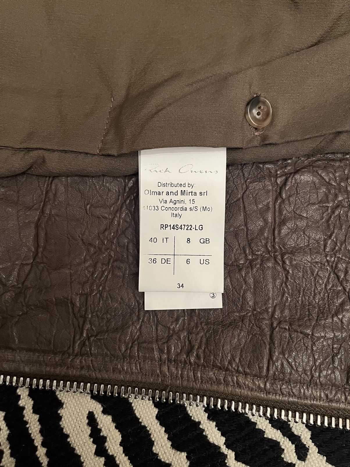 Rick Owens Rick Owens Stooges Crinkled Leather Vest Size S / US 4 / IT 40 - 9 Thumbnail